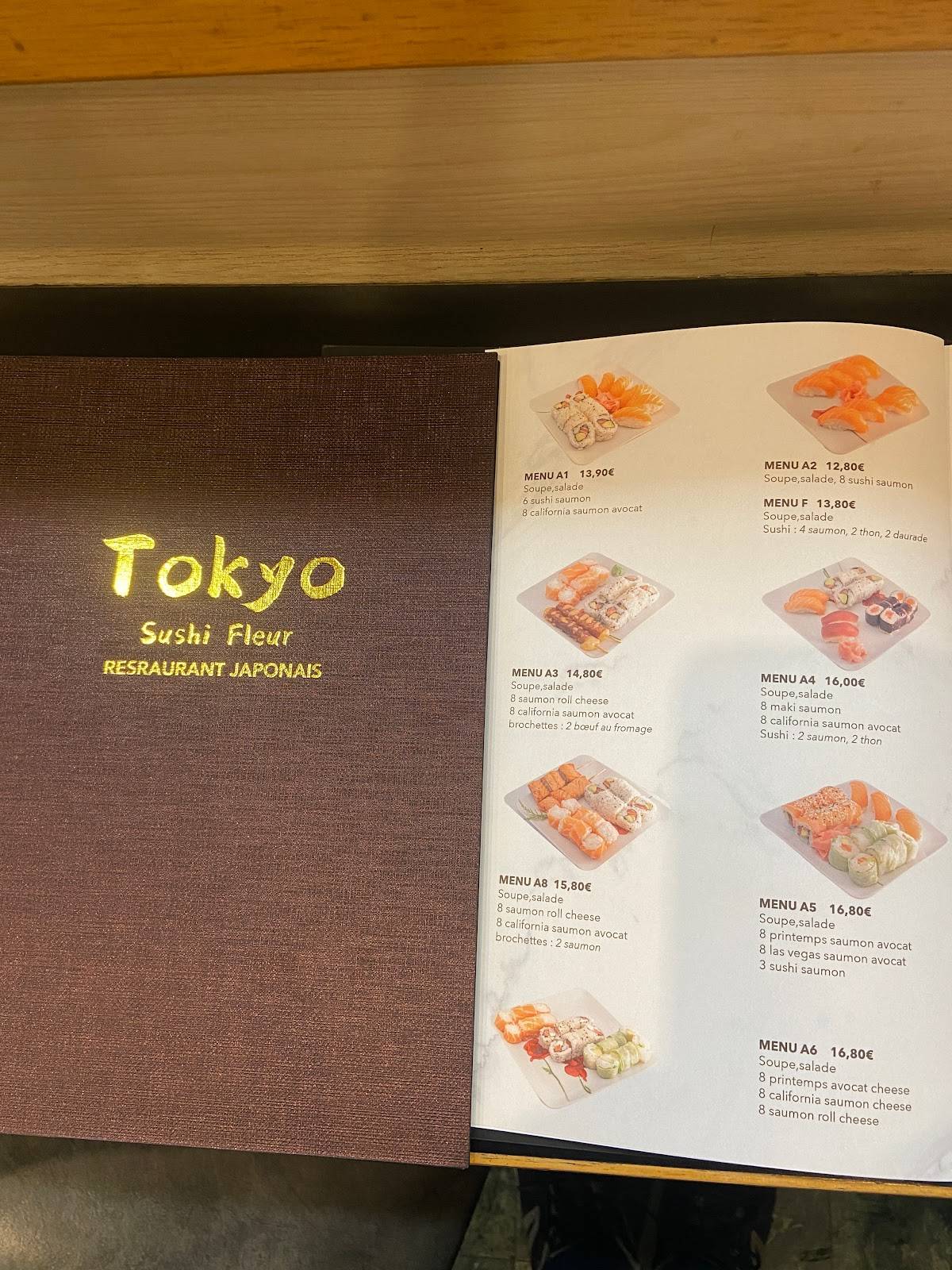Menu de Tokyo