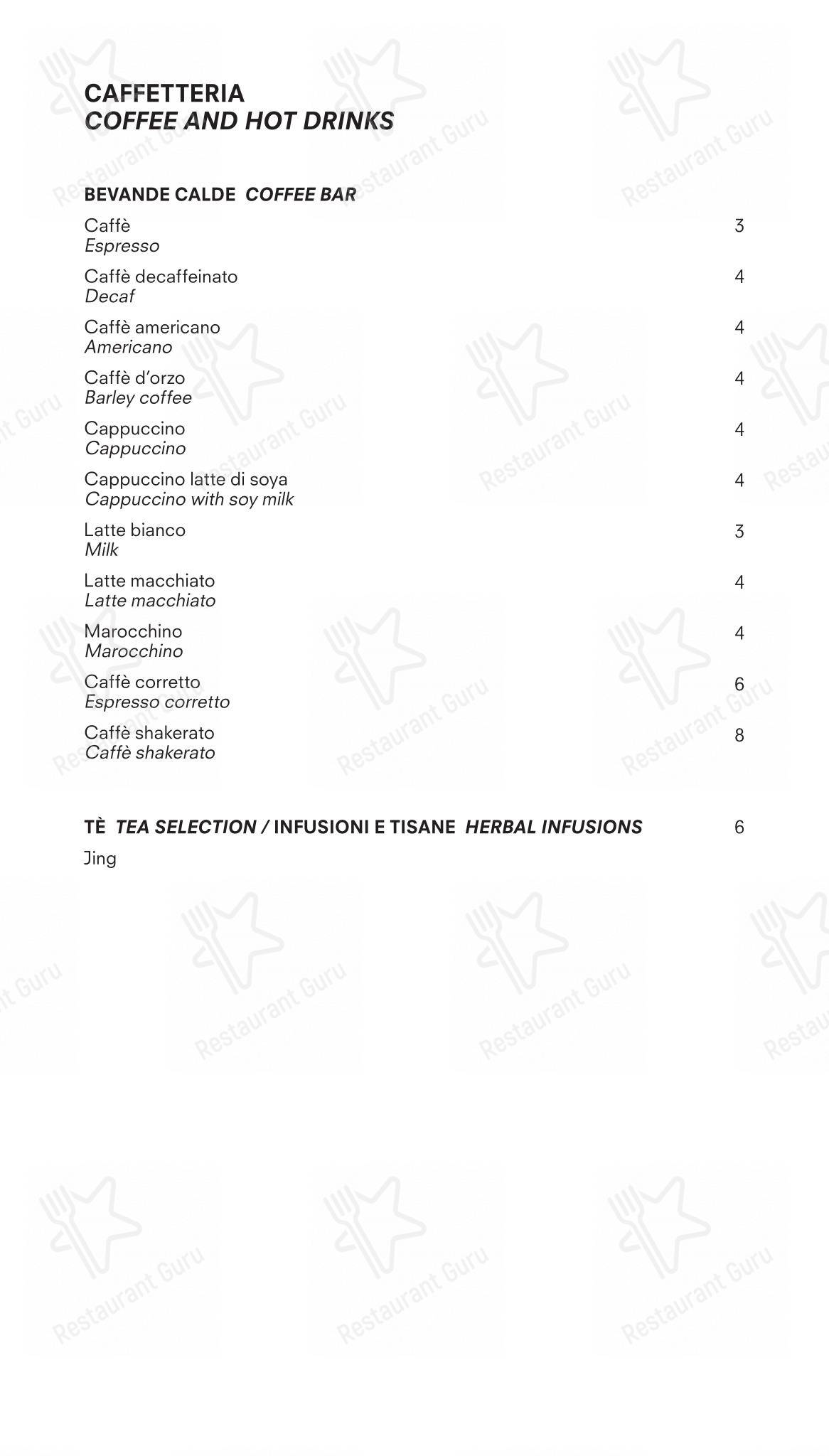 Menu di Torre - Menu
