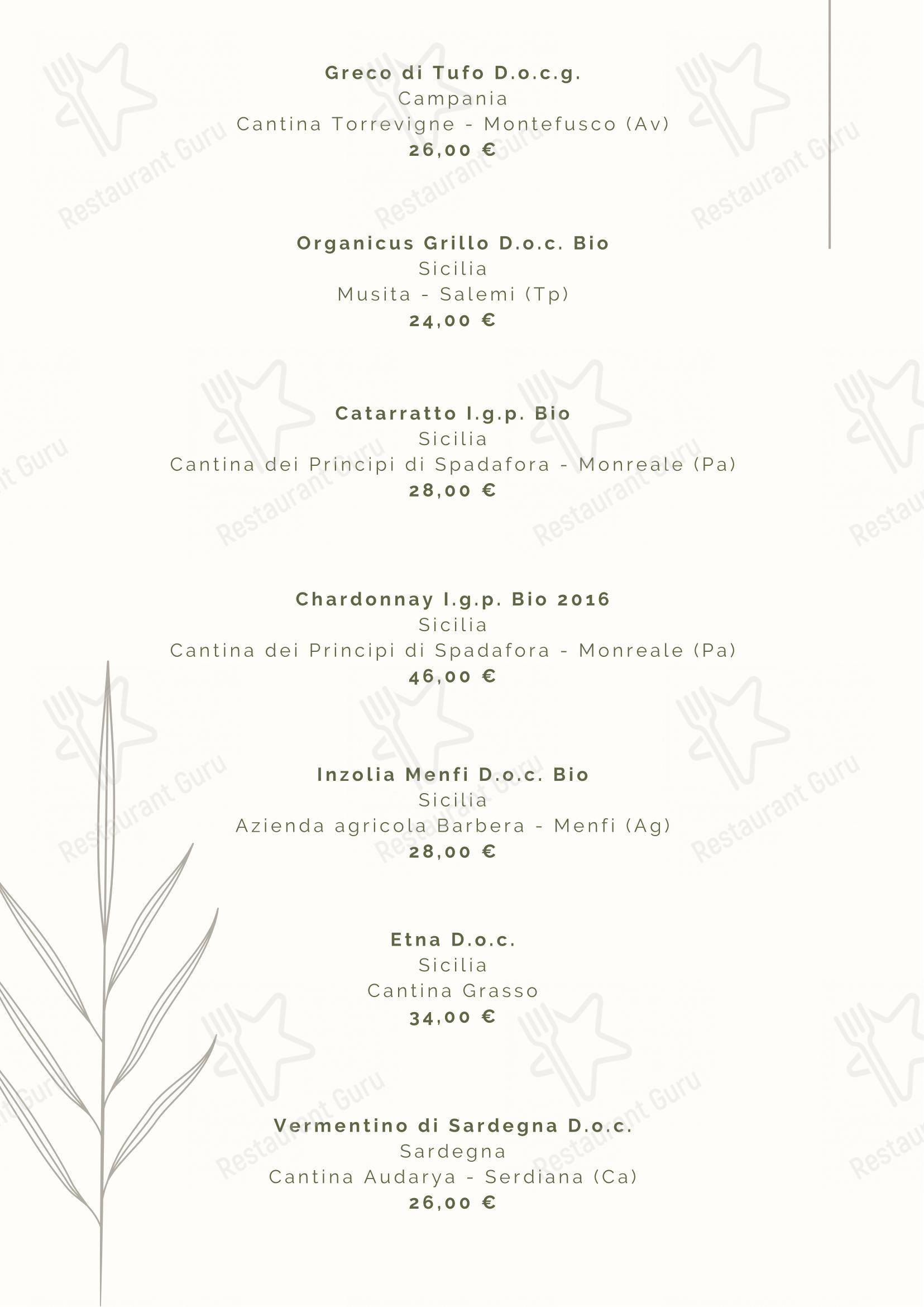 Menu di Tre Nodi Ristorante & Beach Bar - Menu