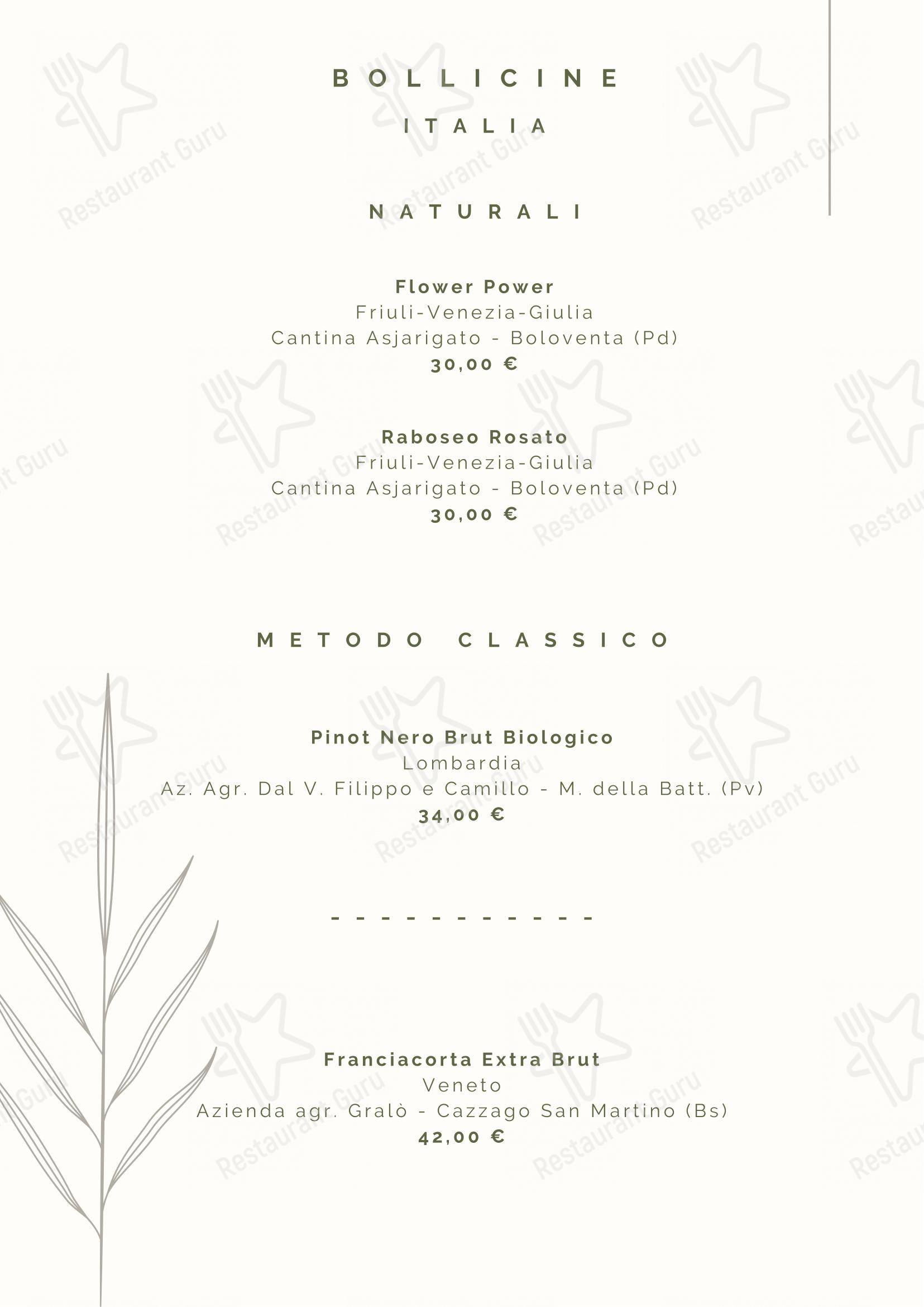 Tre Nodi Ristorante & Beach Bar in Fiumicino - Menu