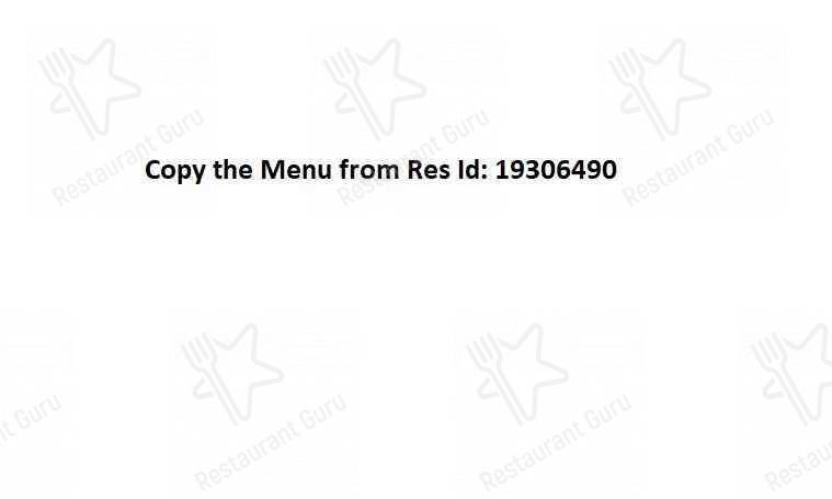 Trishiv Chinese Corner menu