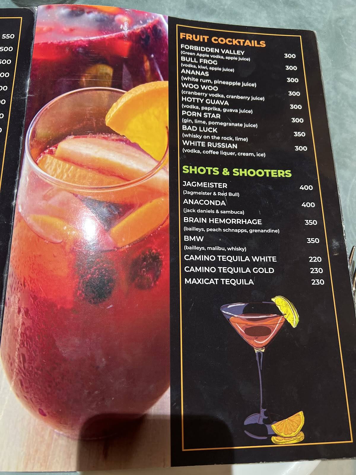 Jai Bharat - Town Hall 'Garden Court' menu