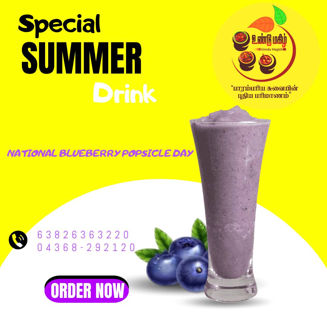 Unndu Magizh Multi Cuisine Restaurant menu