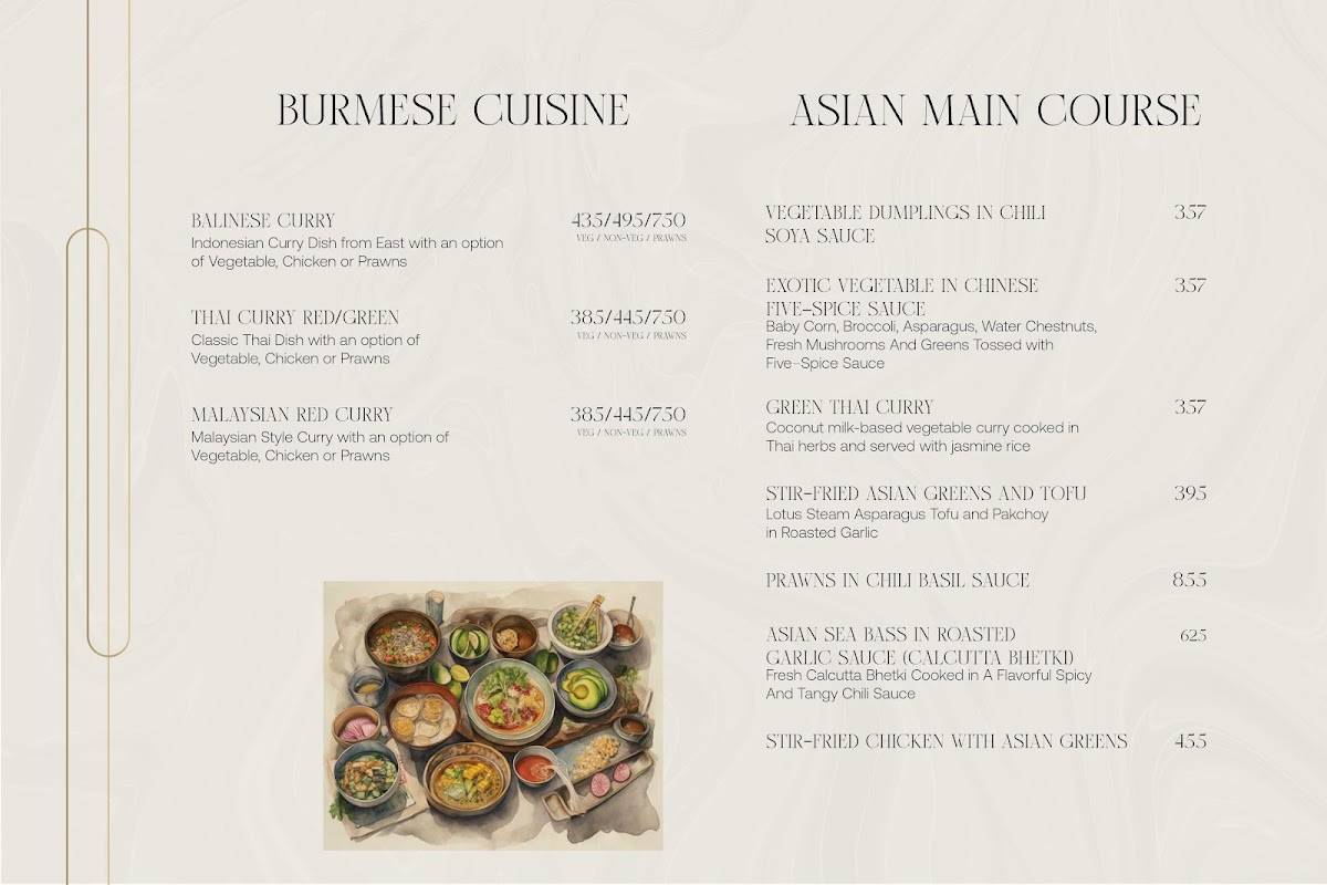 VUÉ - Coffee & Cocktail Bar menu