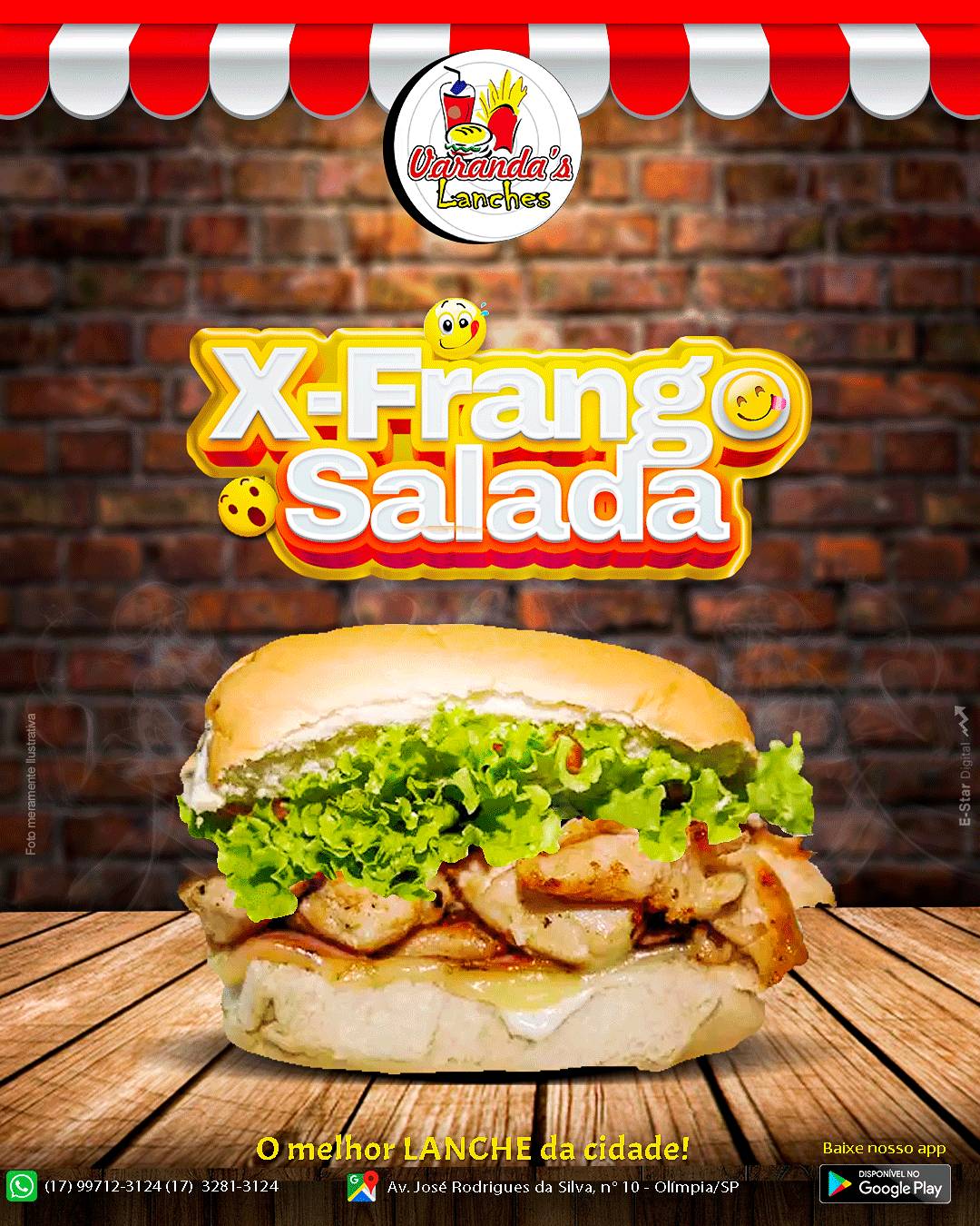 Varanda's Lanches cardápio