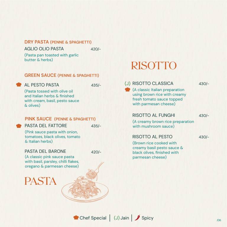Veg & Co. menu