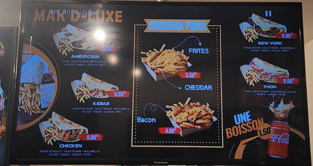Menu de Z TACOS