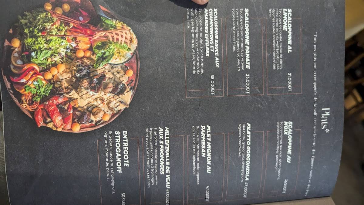 Menu de Wolf And Rabbit