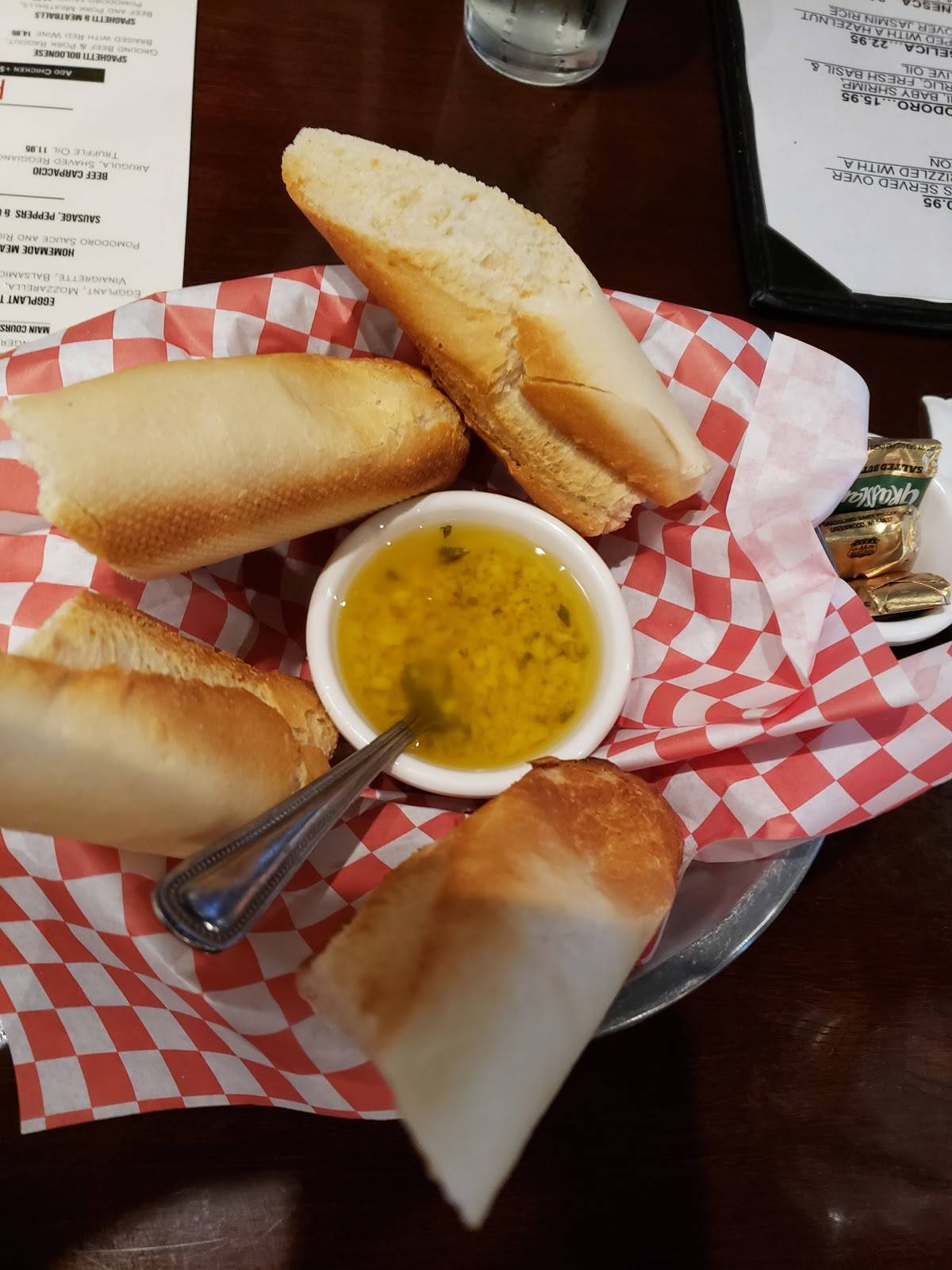 Menu at Zuckerello's restaurant, Fort Lauderdale