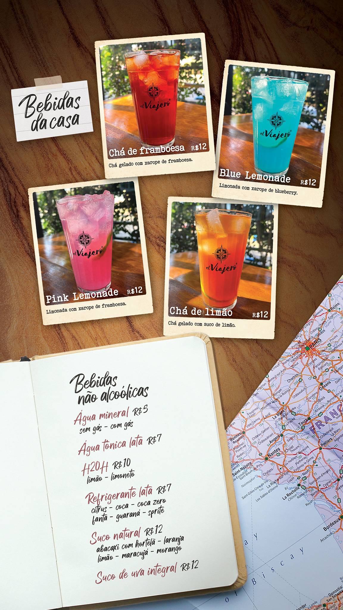 el Viajero Hamburgueria & Pub cardápio