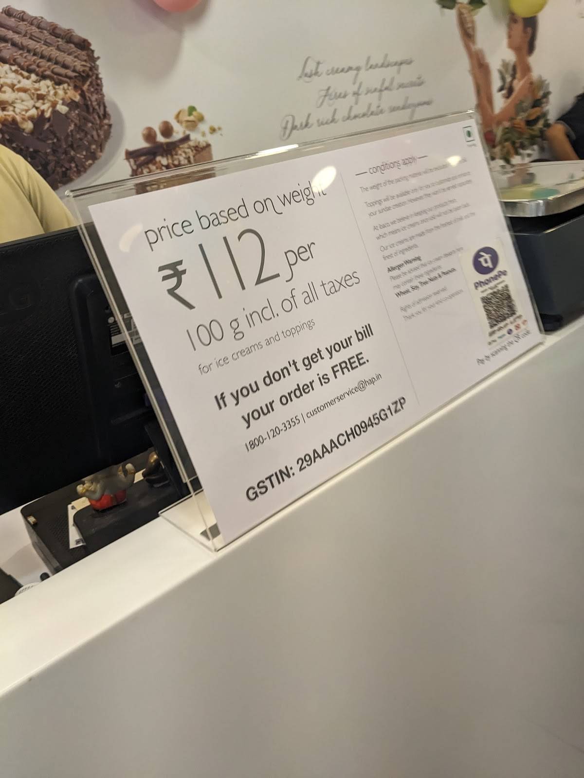 ibaco - Jayanagar, Bengaluru menu