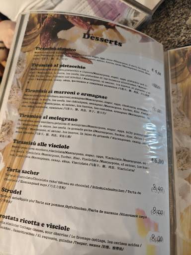 Menu di kitchen Alimentari italian food 