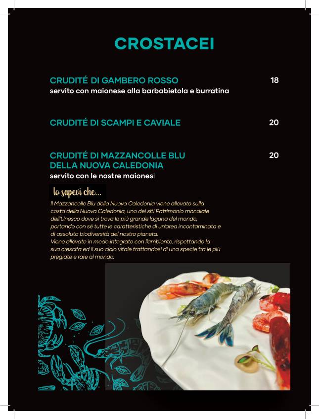 Menu di Ristorante Di Pesce 