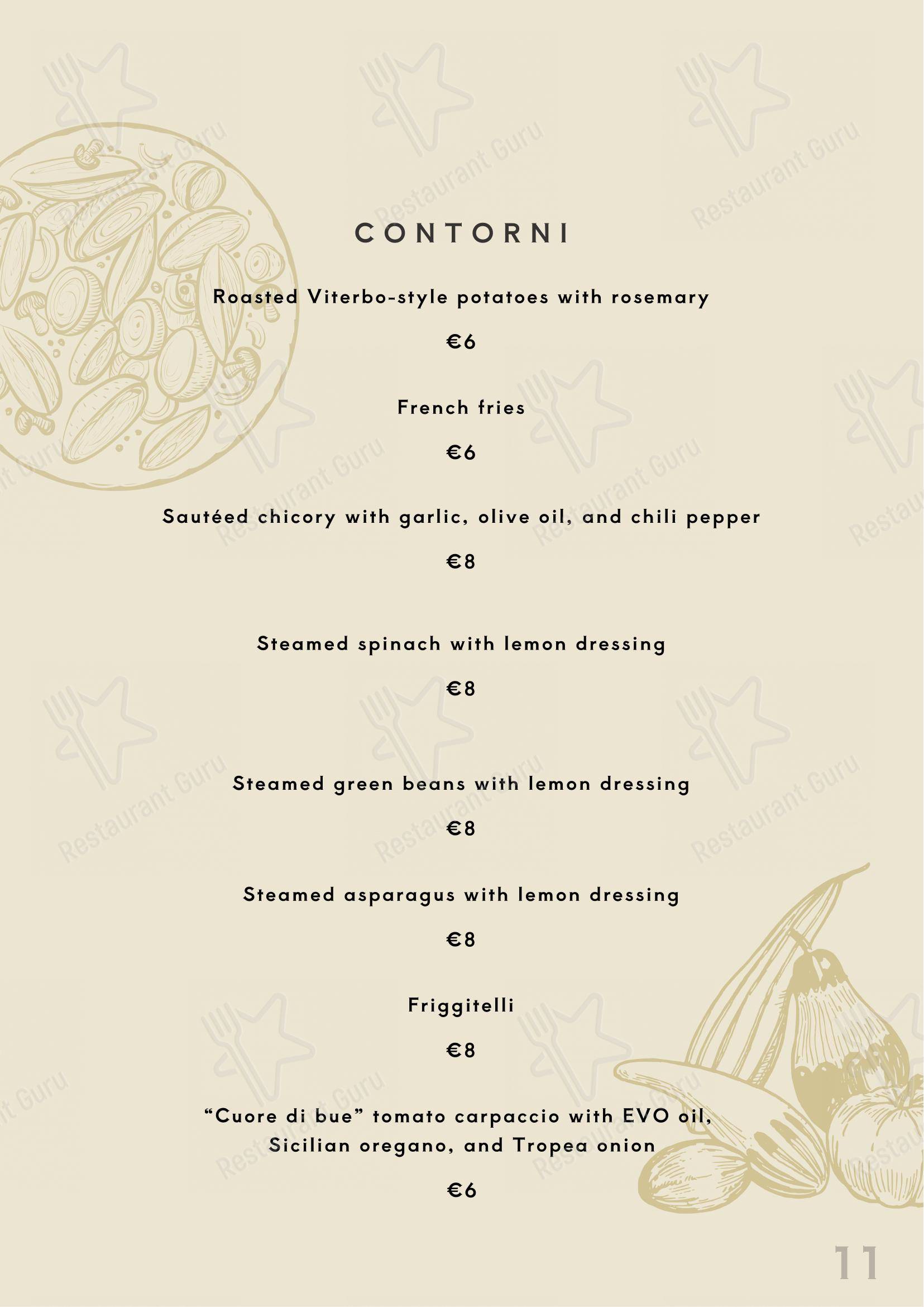 Menu bar per Beef Bazaar steakhouse