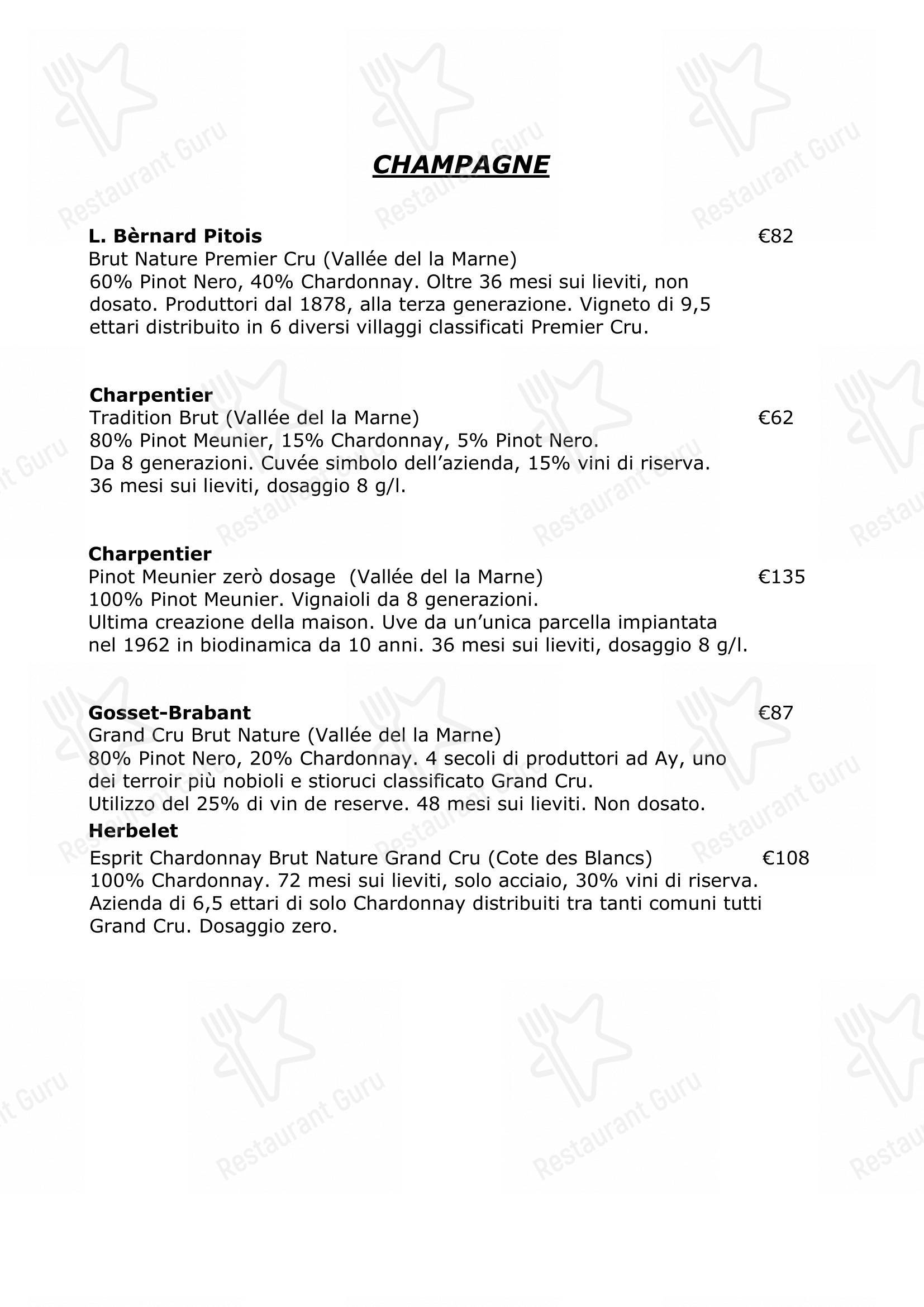 Menu bar per Casabrigandi - Ristorante Pesce - Centro Storico ristorante