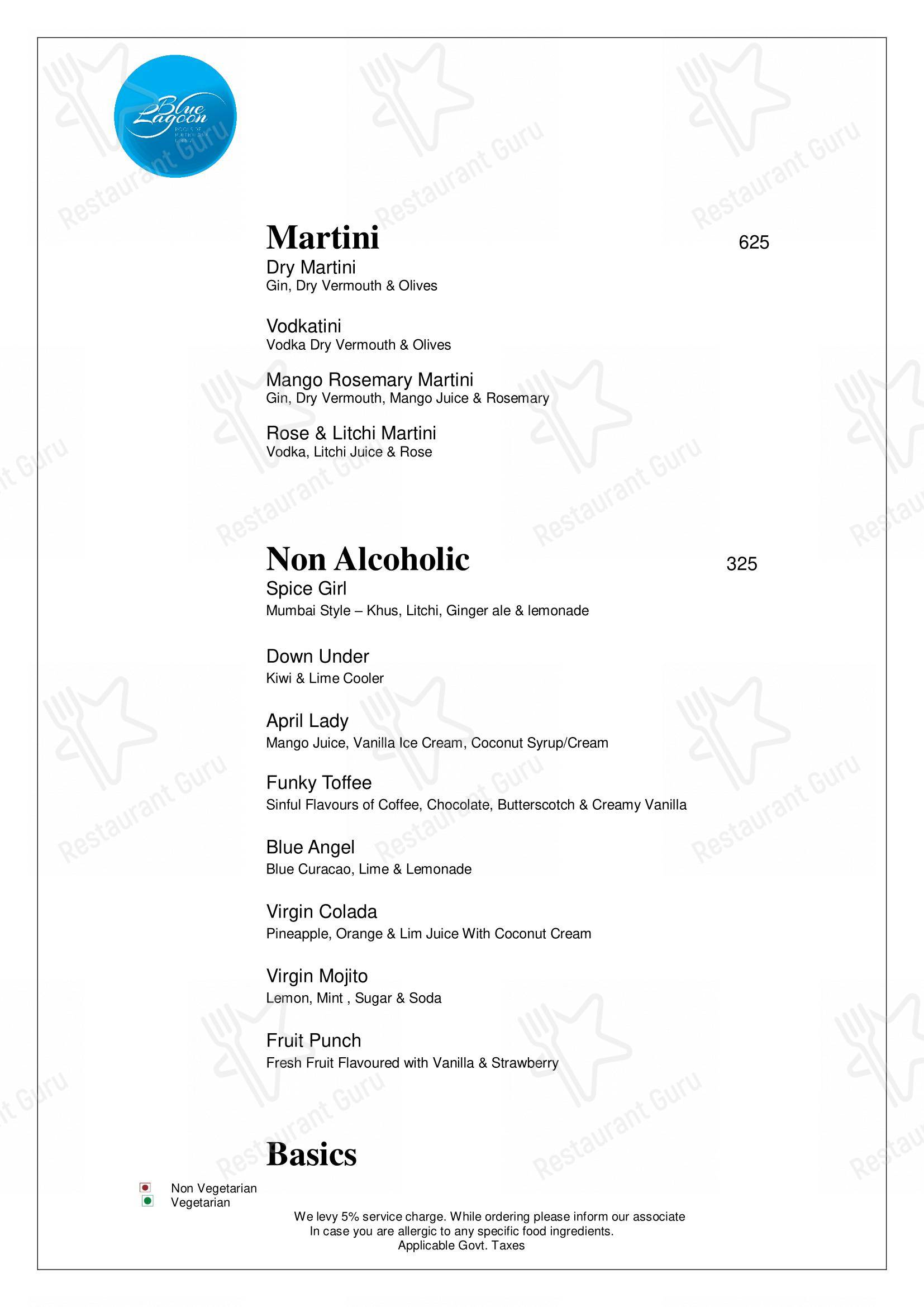 Cravings Coffee Shop - Основное меню