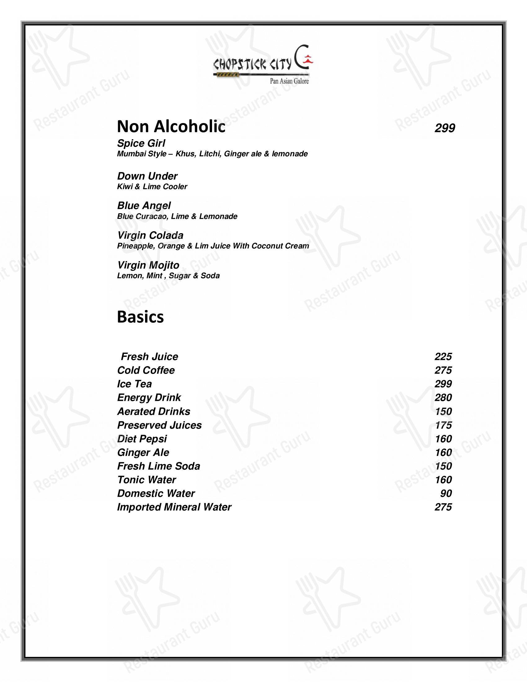 Cravings Coffee Shop menu - 菜单