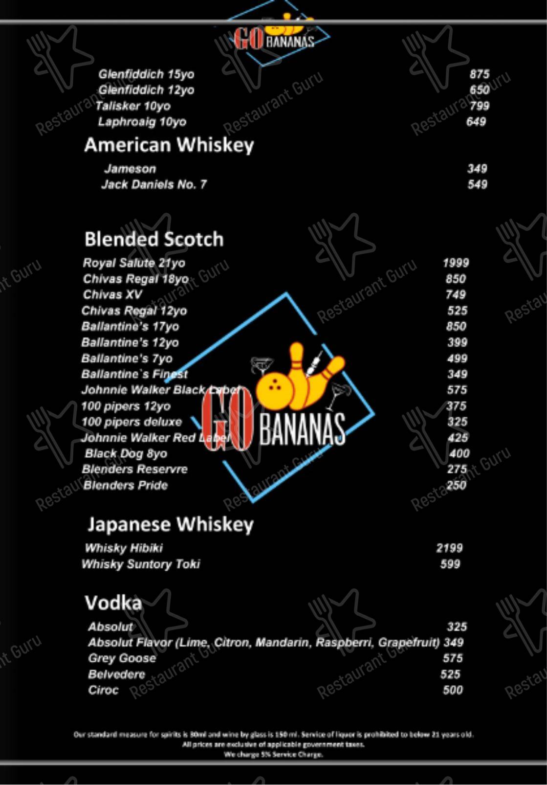 Cravings Coffee Shop menu - Коктейльная карта