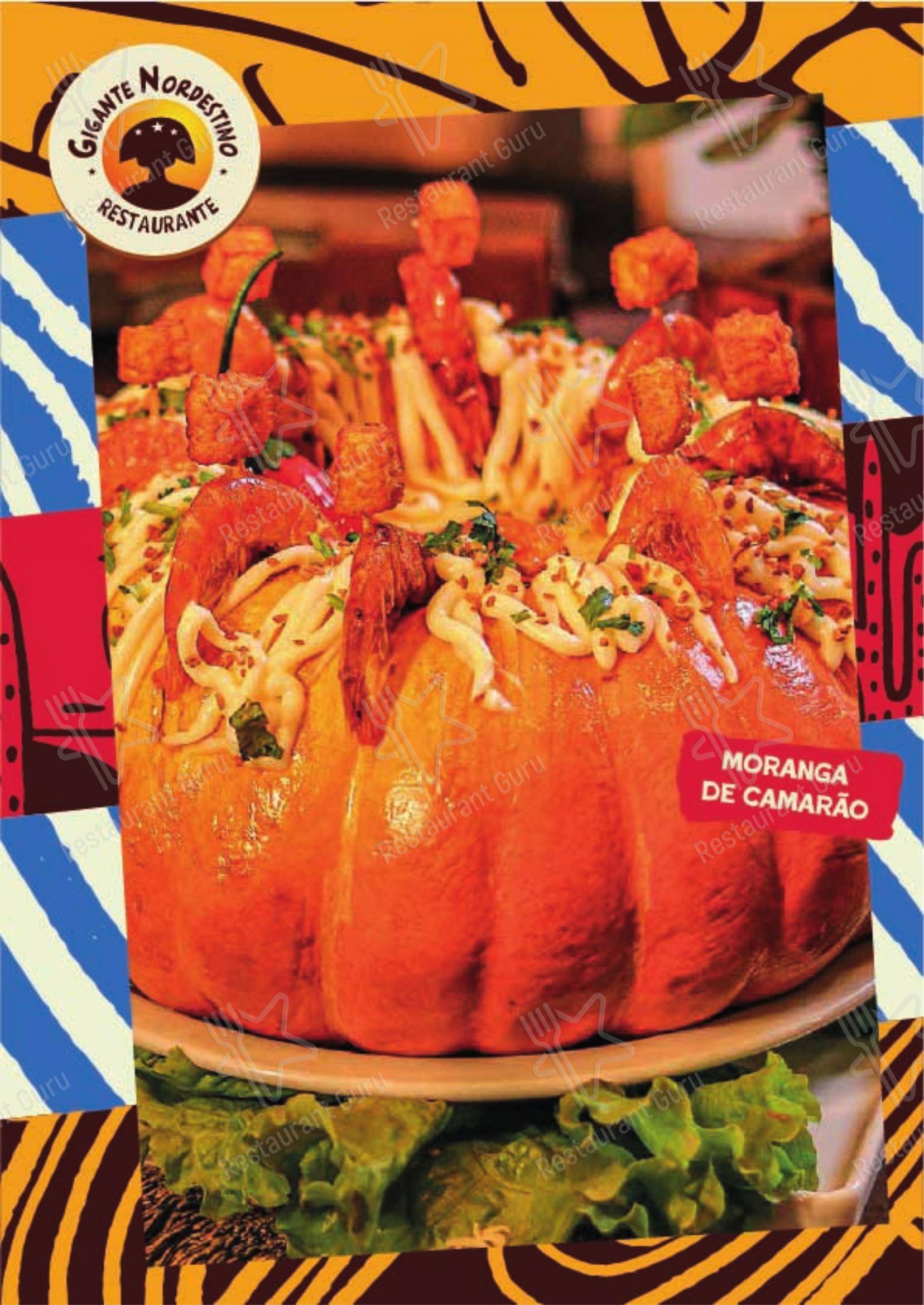 Gigante Nordestino - Menu