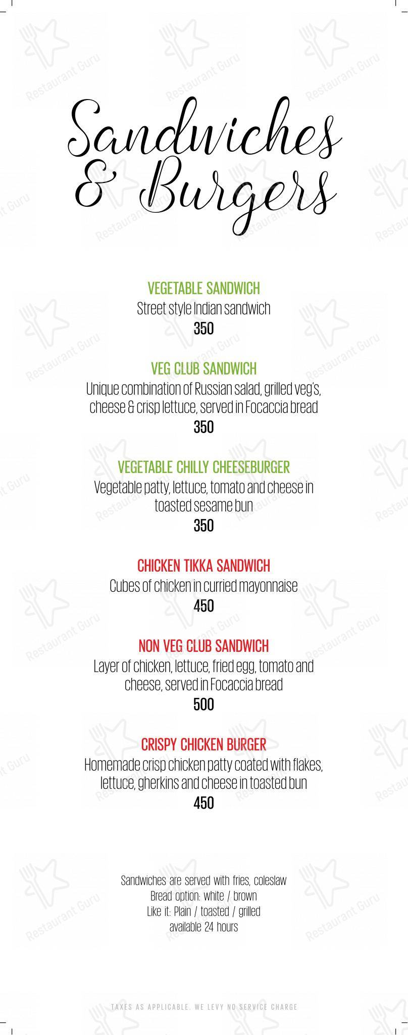 House Of Asia in Mumbai - Основное меню