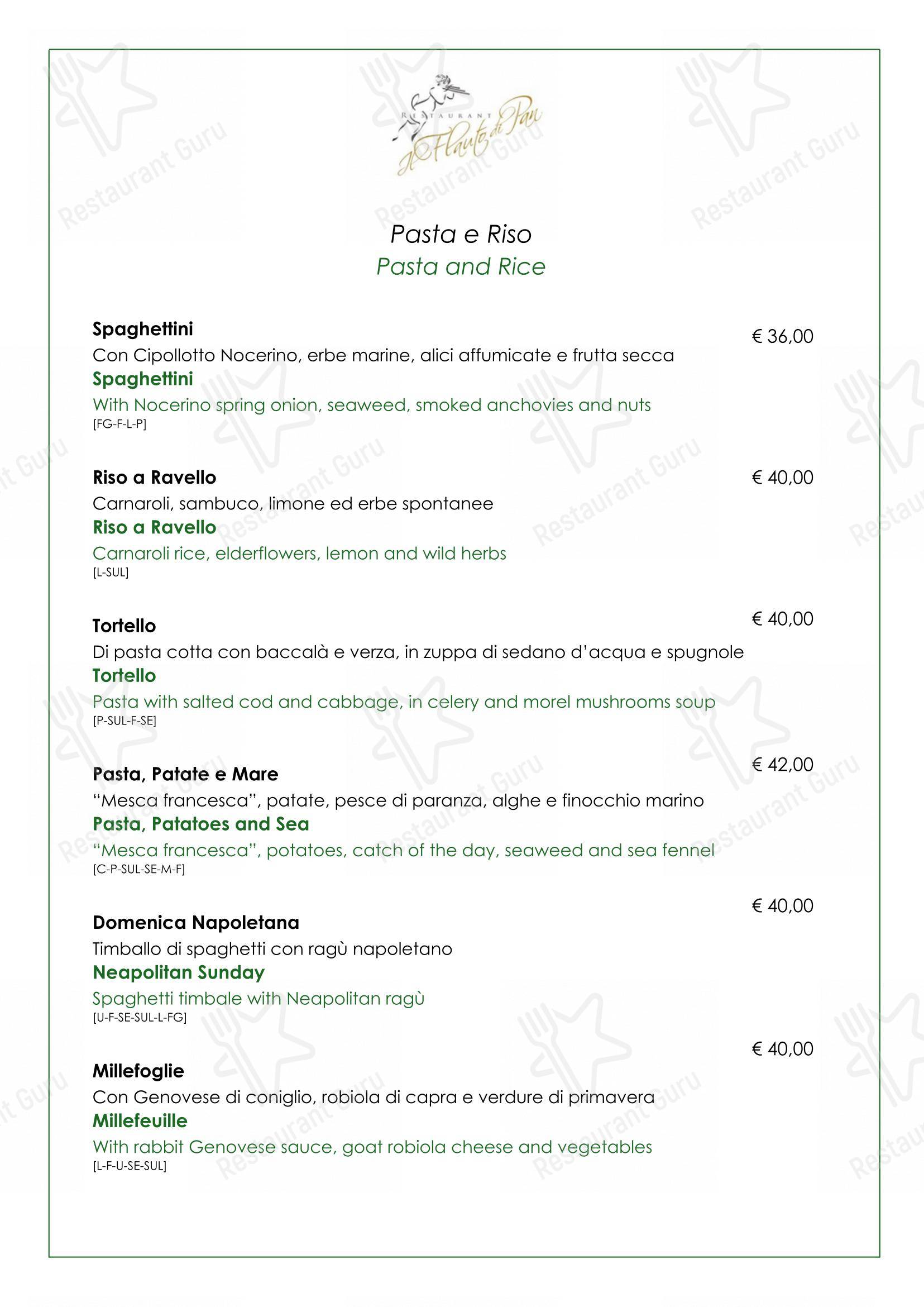 Menu di Lucille's Balcony - Menu