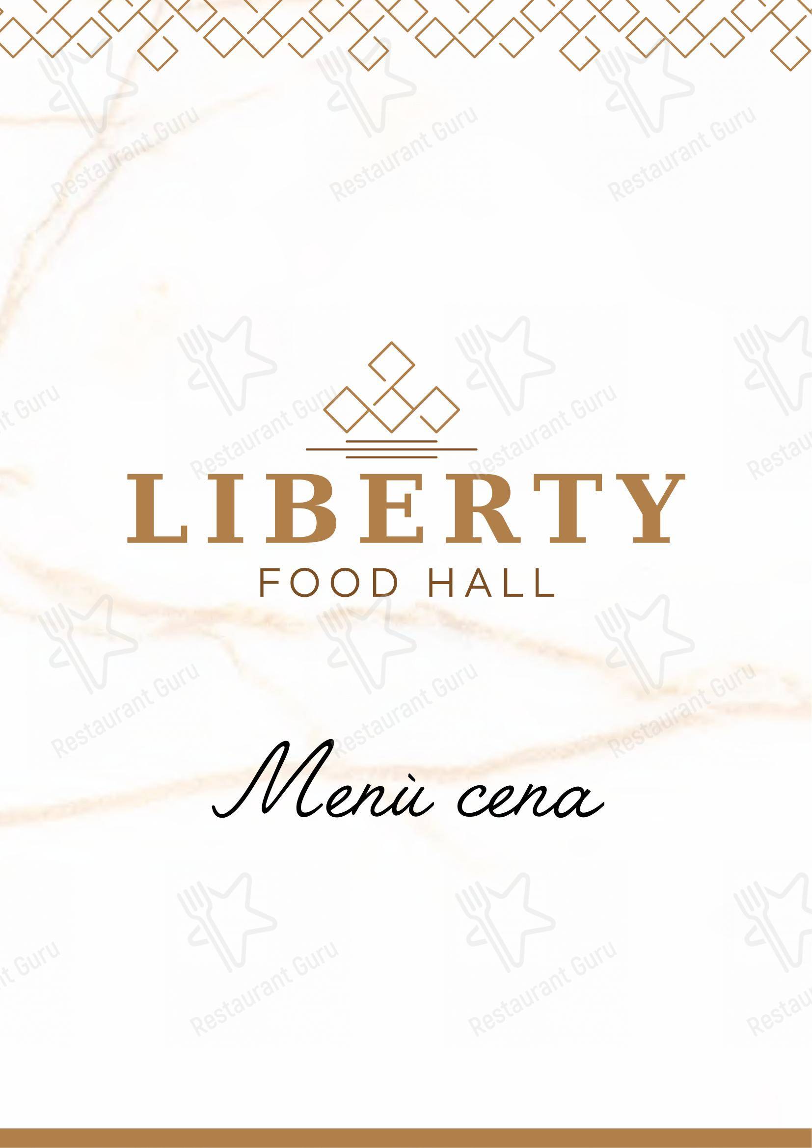 菜单 per LIBERTY - Bar - Gastronomia - Pizzeria - Pasticceria in Bagheria