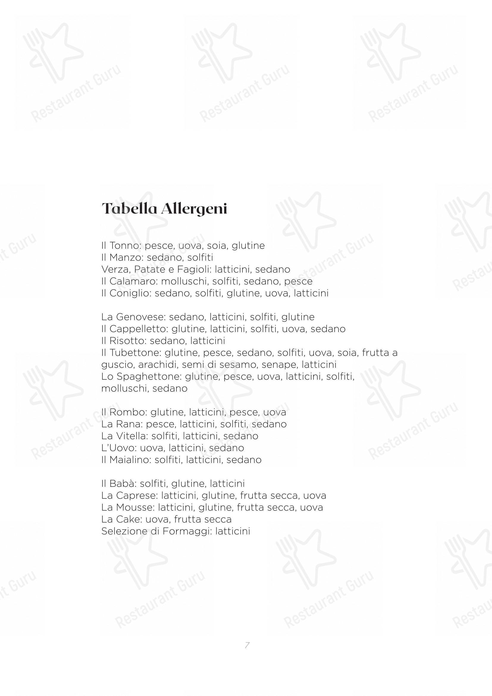 Menu di Michelasso Ristorante Gourmet a Napoli - Menu