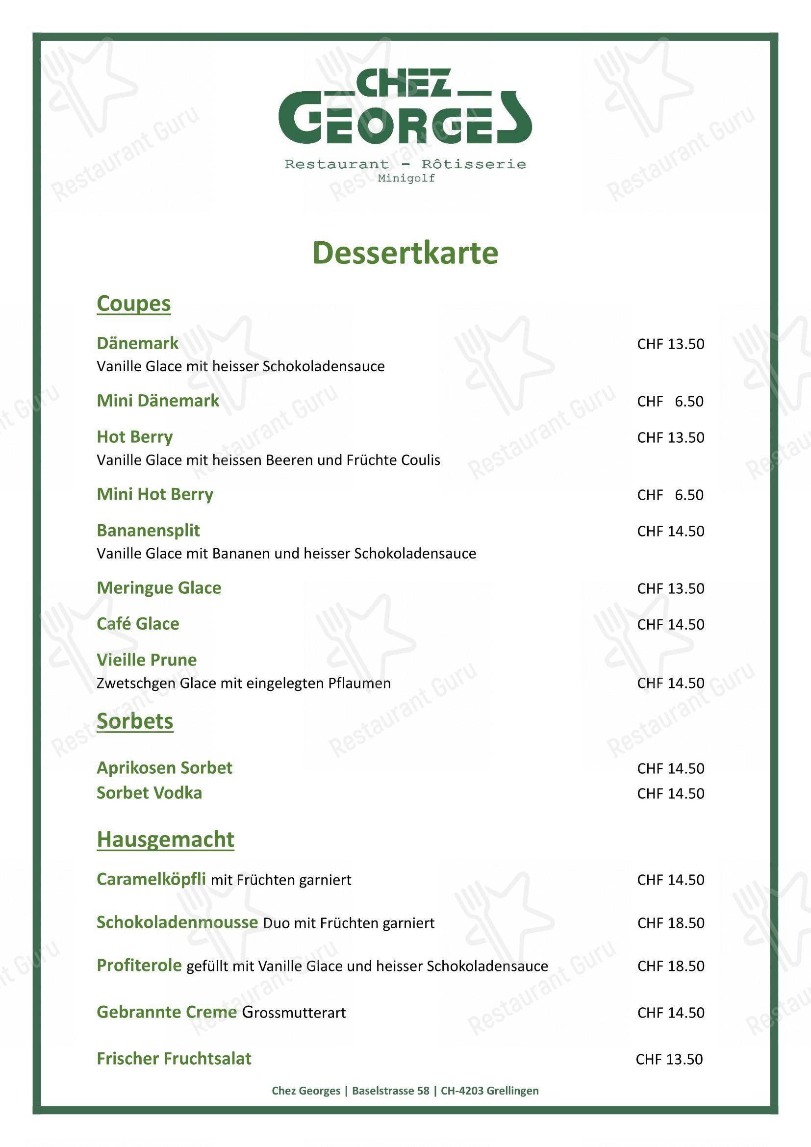Детское per Restaurant Chez Georges in Grellingen