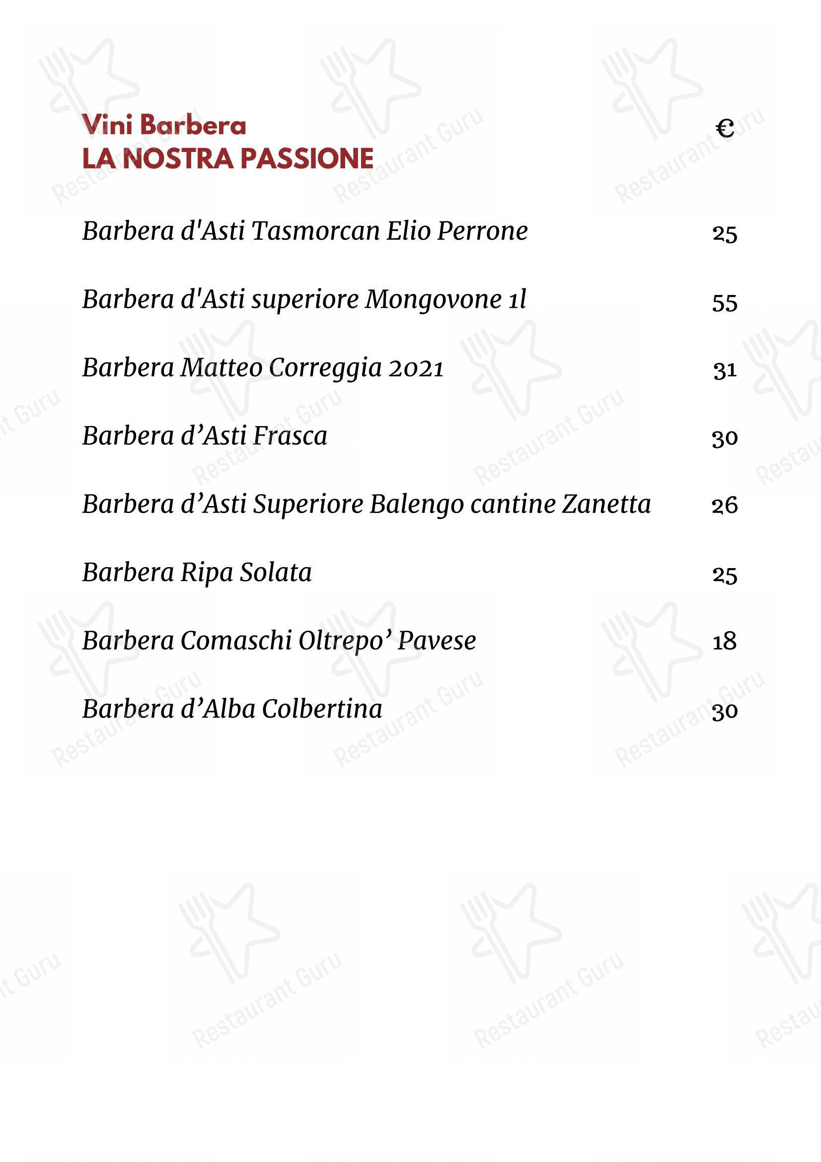 Menu per Ristorante Mercato 38 Trattoria Italiana ristorante
