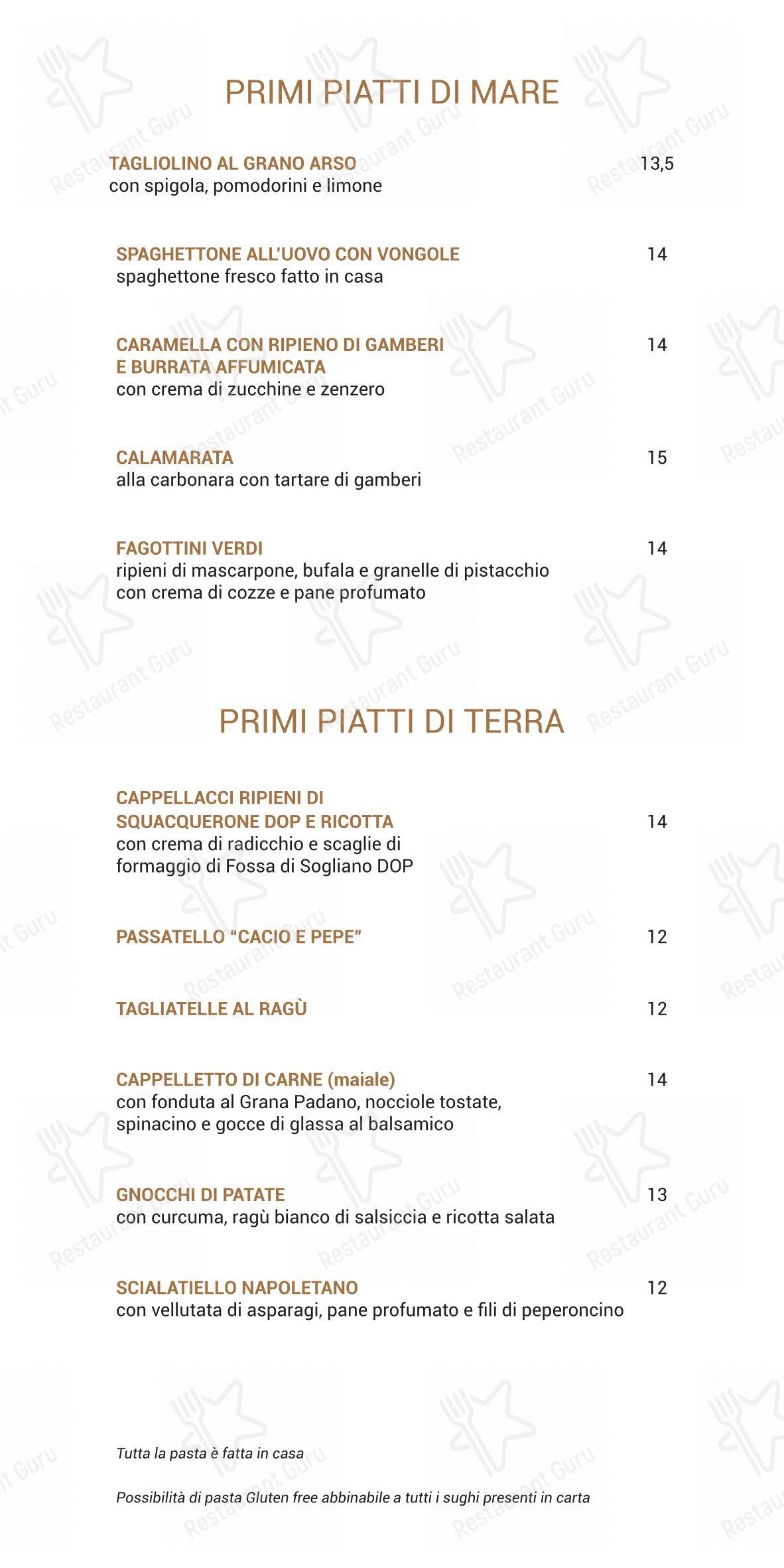 Menu bar per Scottadito in Cesena