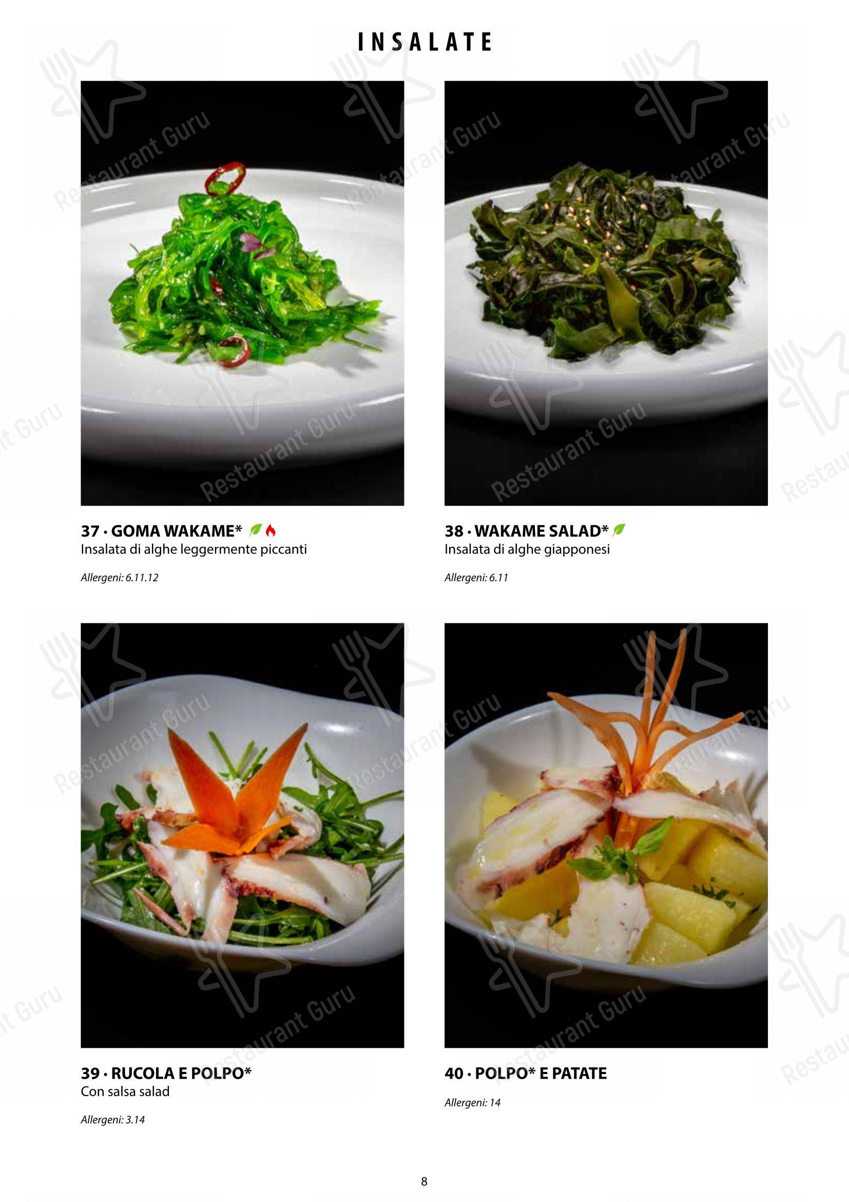 Menu di Sushi City Como - Menu