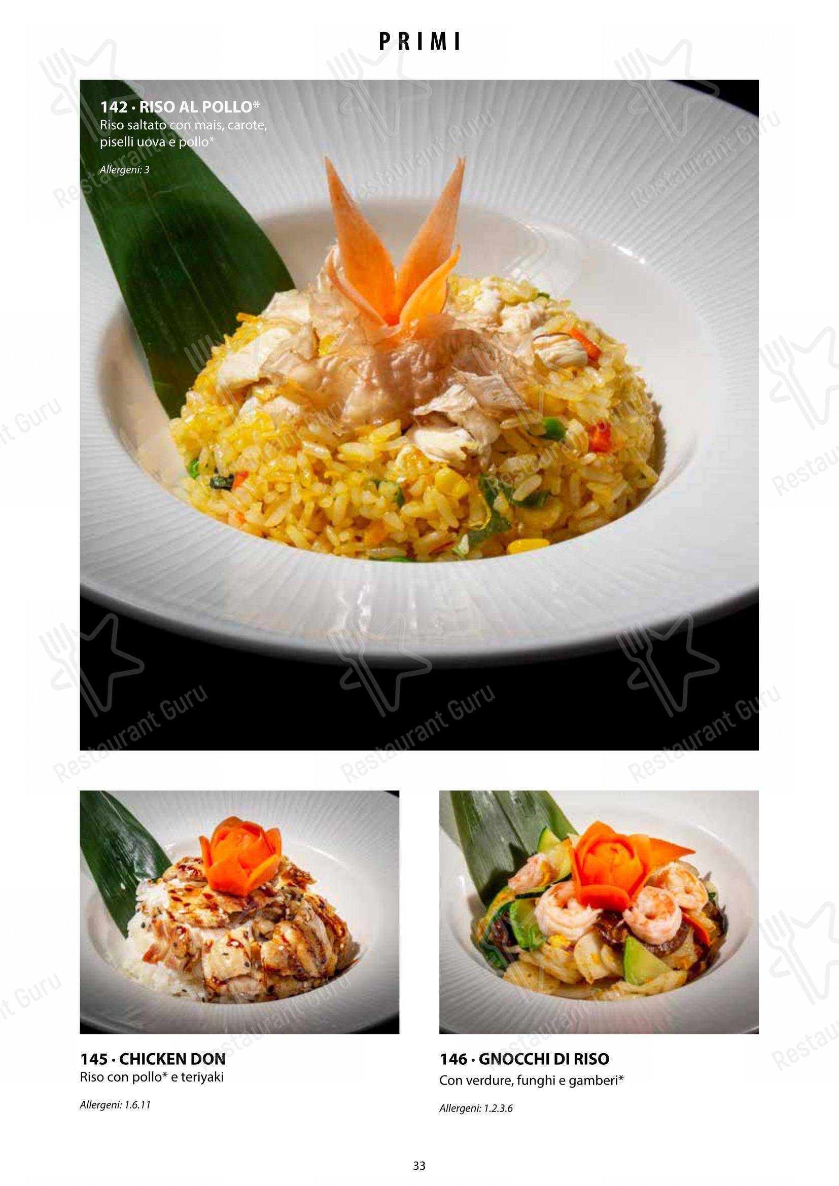 Основное меню per Sushi City Como ristorante