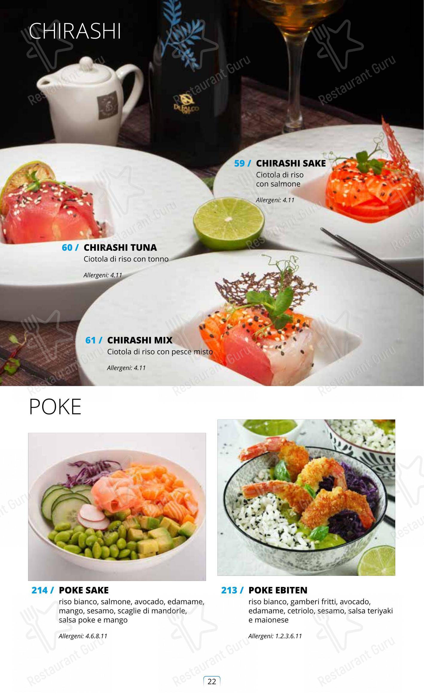 Sushi City Como in Como - Lunch Menu