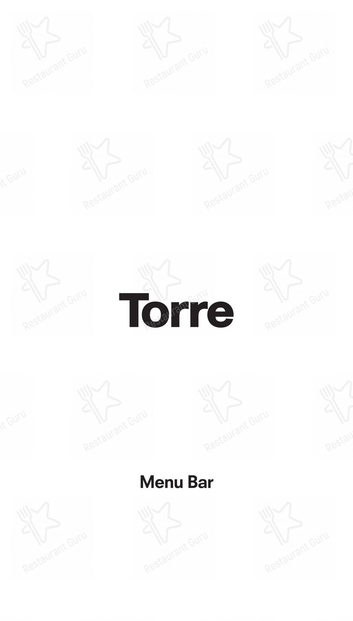 Menu di Torre - Menu