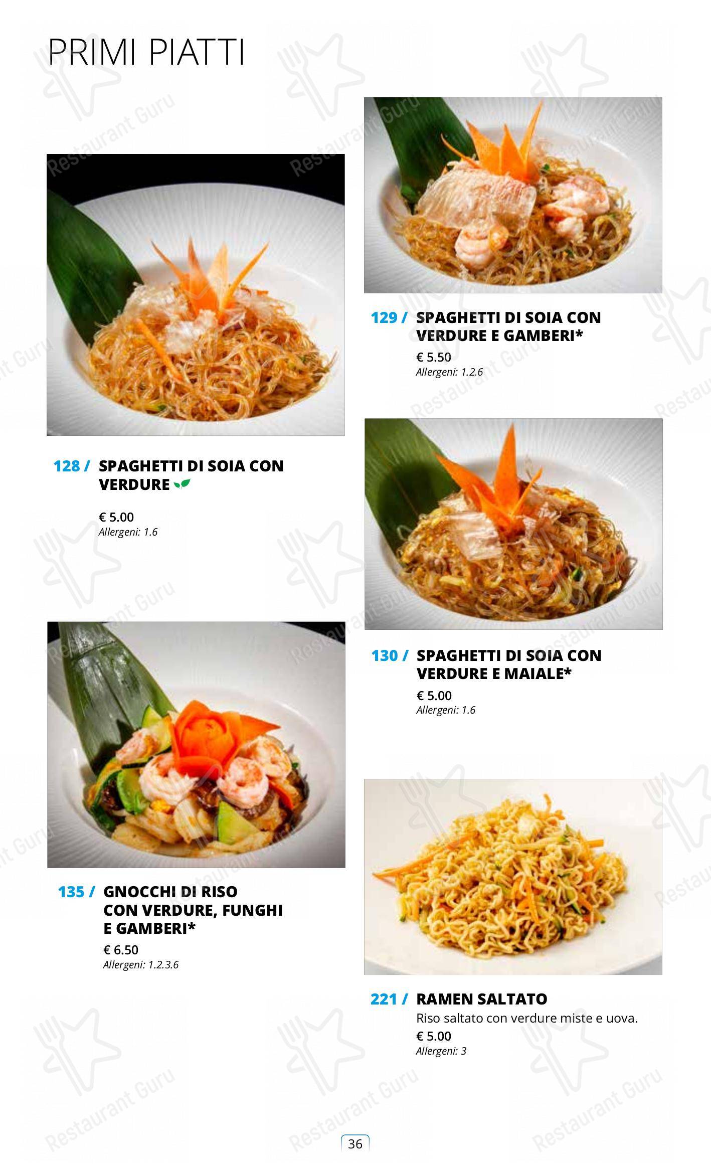 Ночное меню per Sushi City Como ristorante
