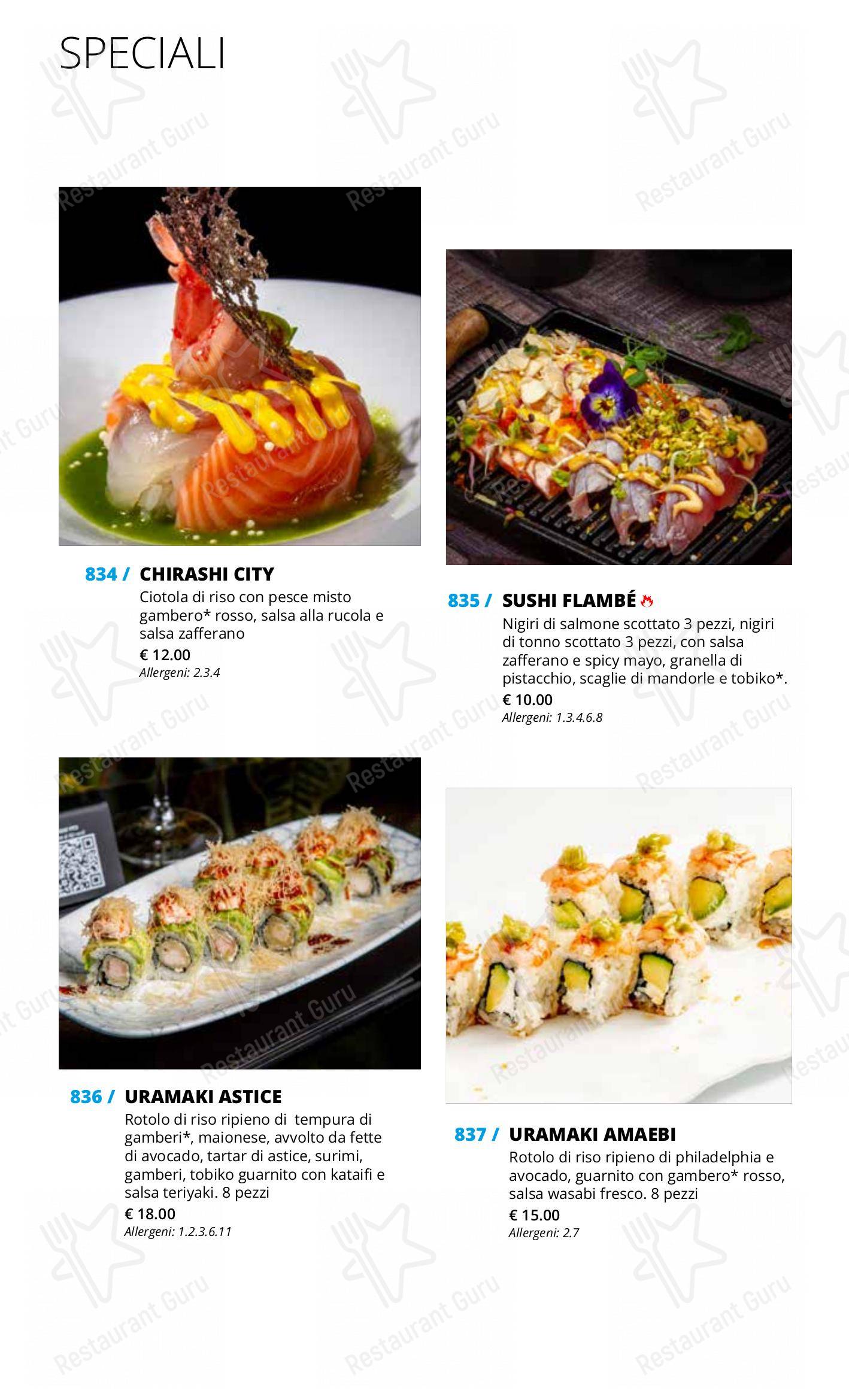 Sushi City Como in Como - Ночное меню