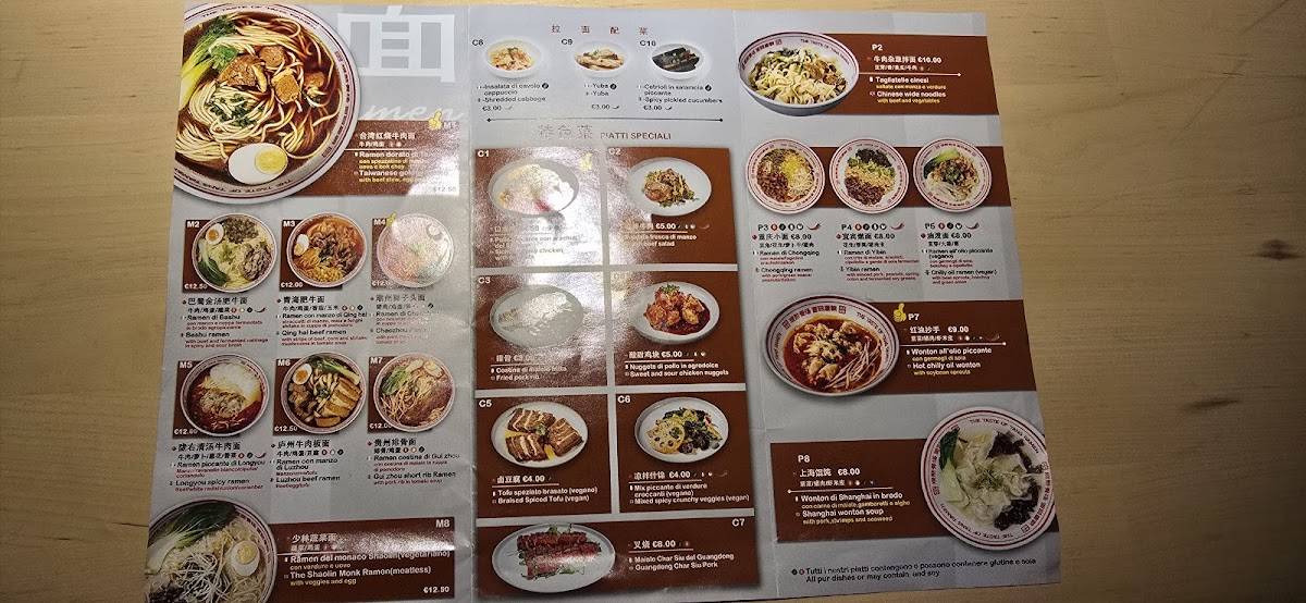 Menu di Tang Dynasty Ristorante Cinese 