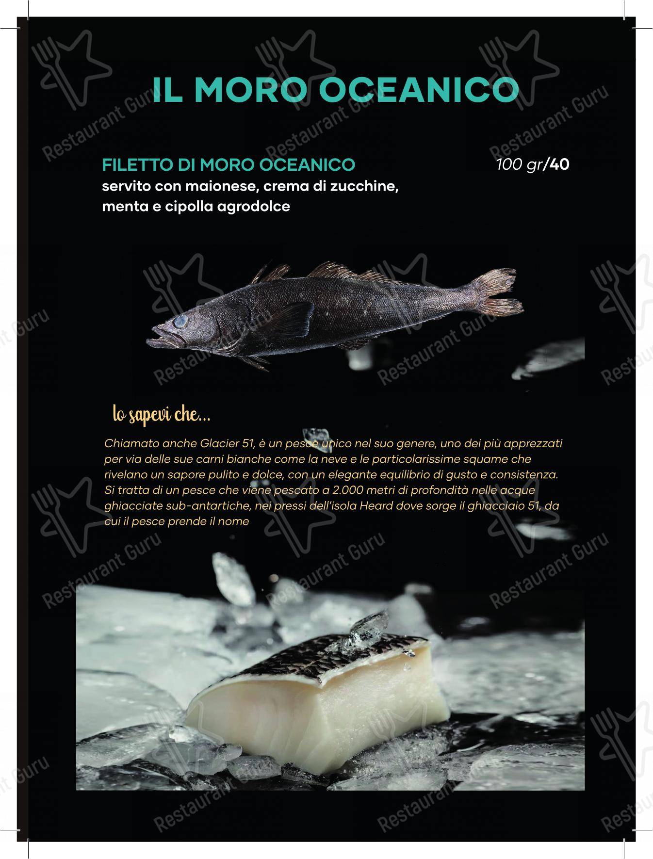 Menu per Ristorante Di Pesce in Cecina