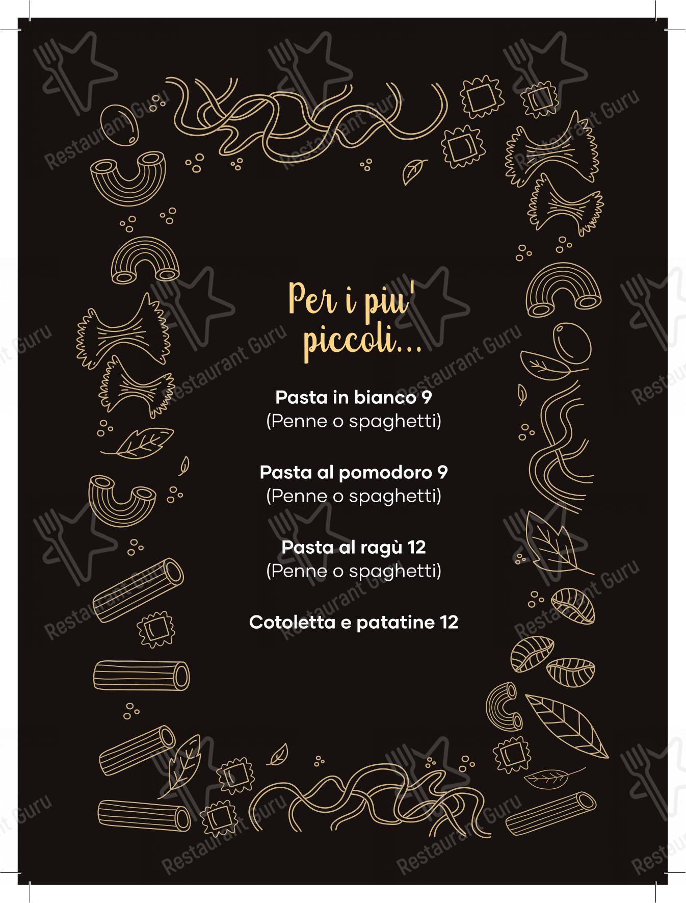 Menu di Ristorante Di Pesce - Menu