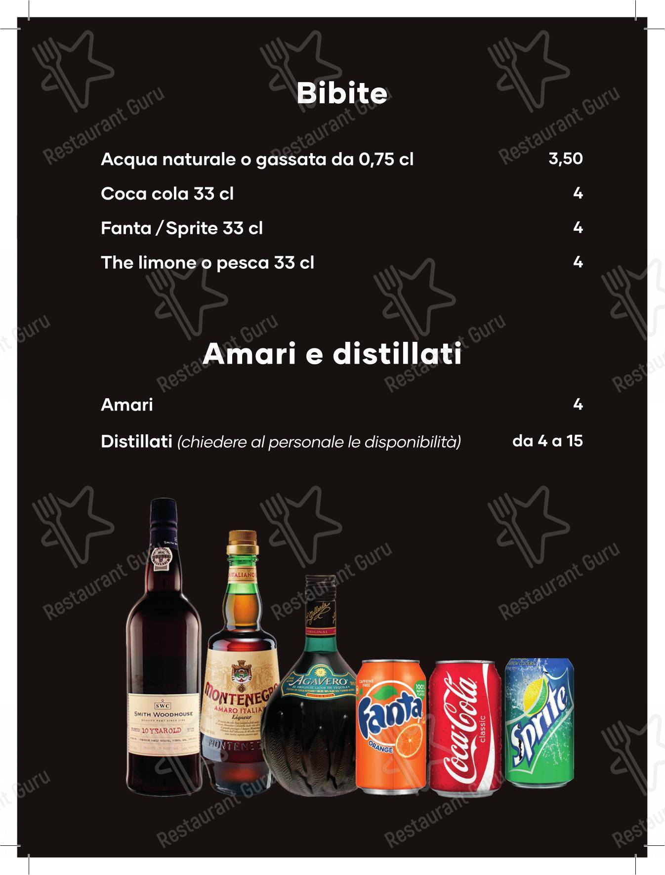 Menu per Ristorante Di Pesce ristorante