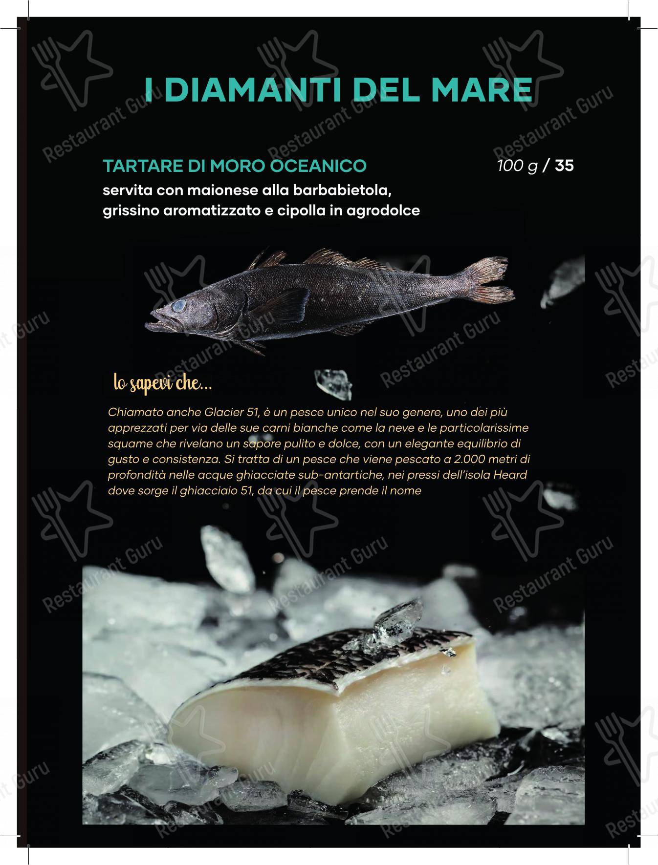 Ristorante Di Pesce in Cecina - Menu
