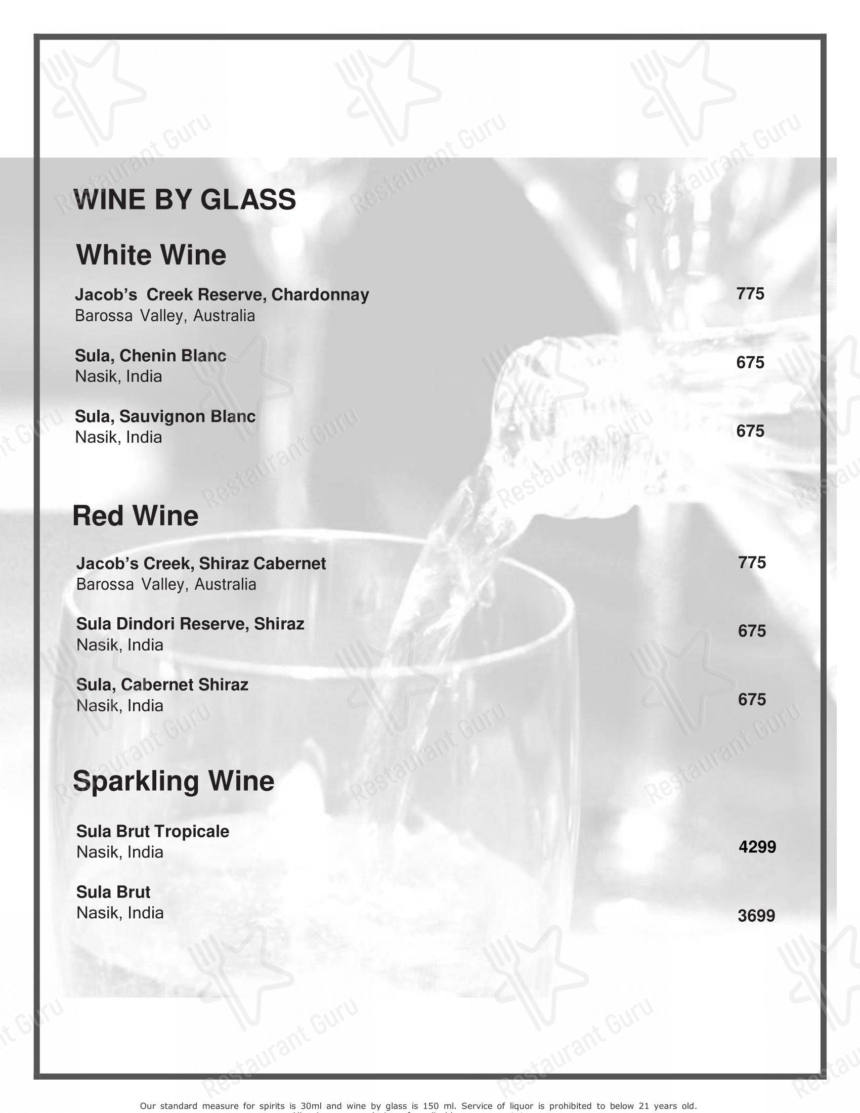 Ночное меню for Cravings Coffee Shop in Indore