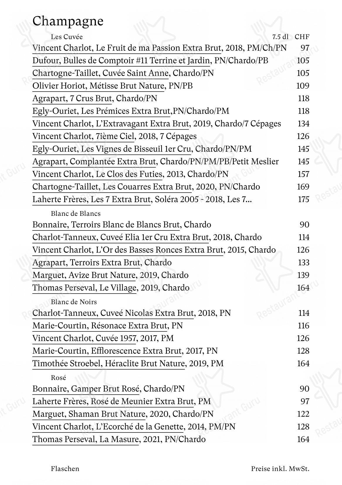 Menu di Gamper Restaurant - Детское