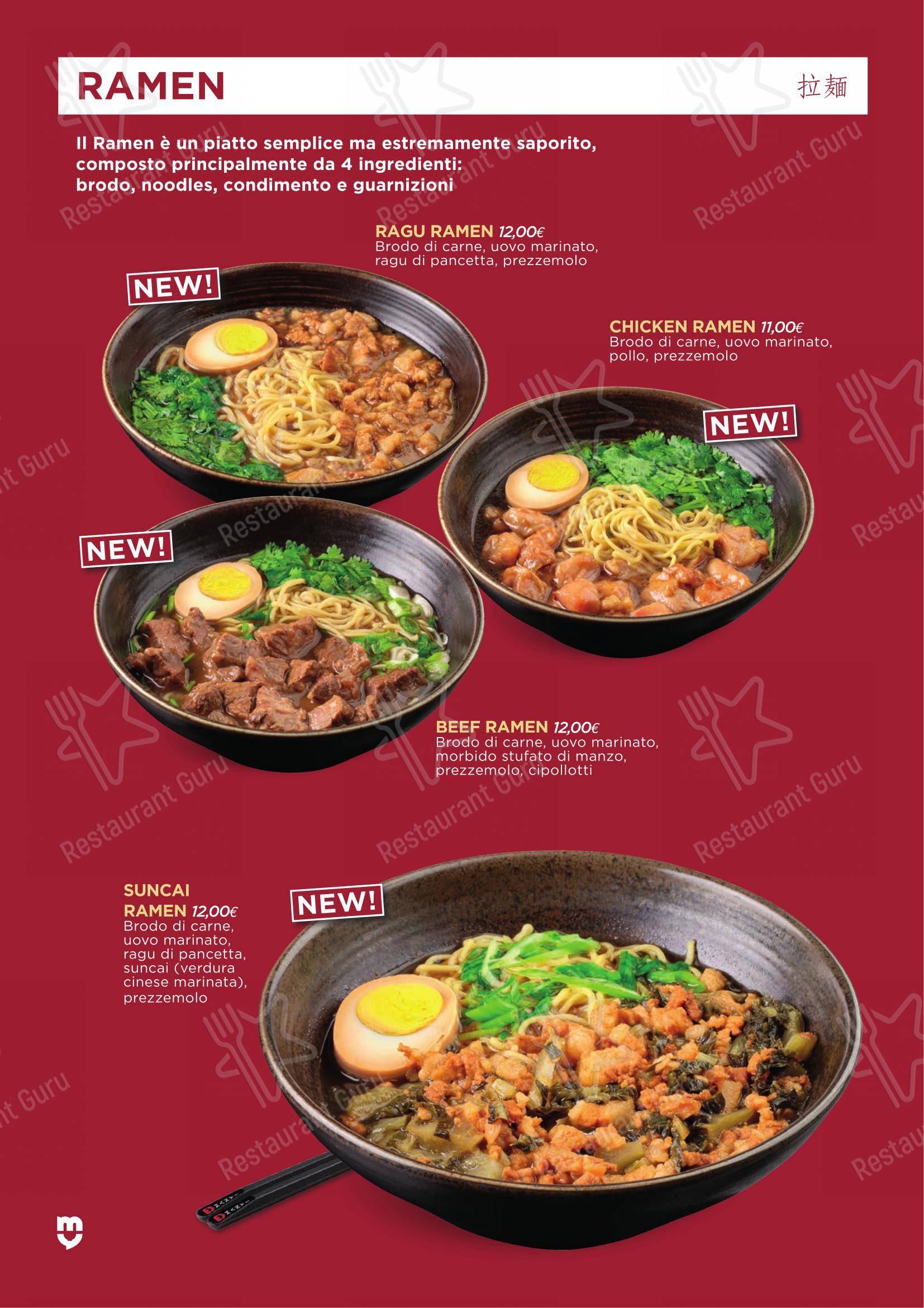 MANYI - Bologna in Bologna - Menu bar