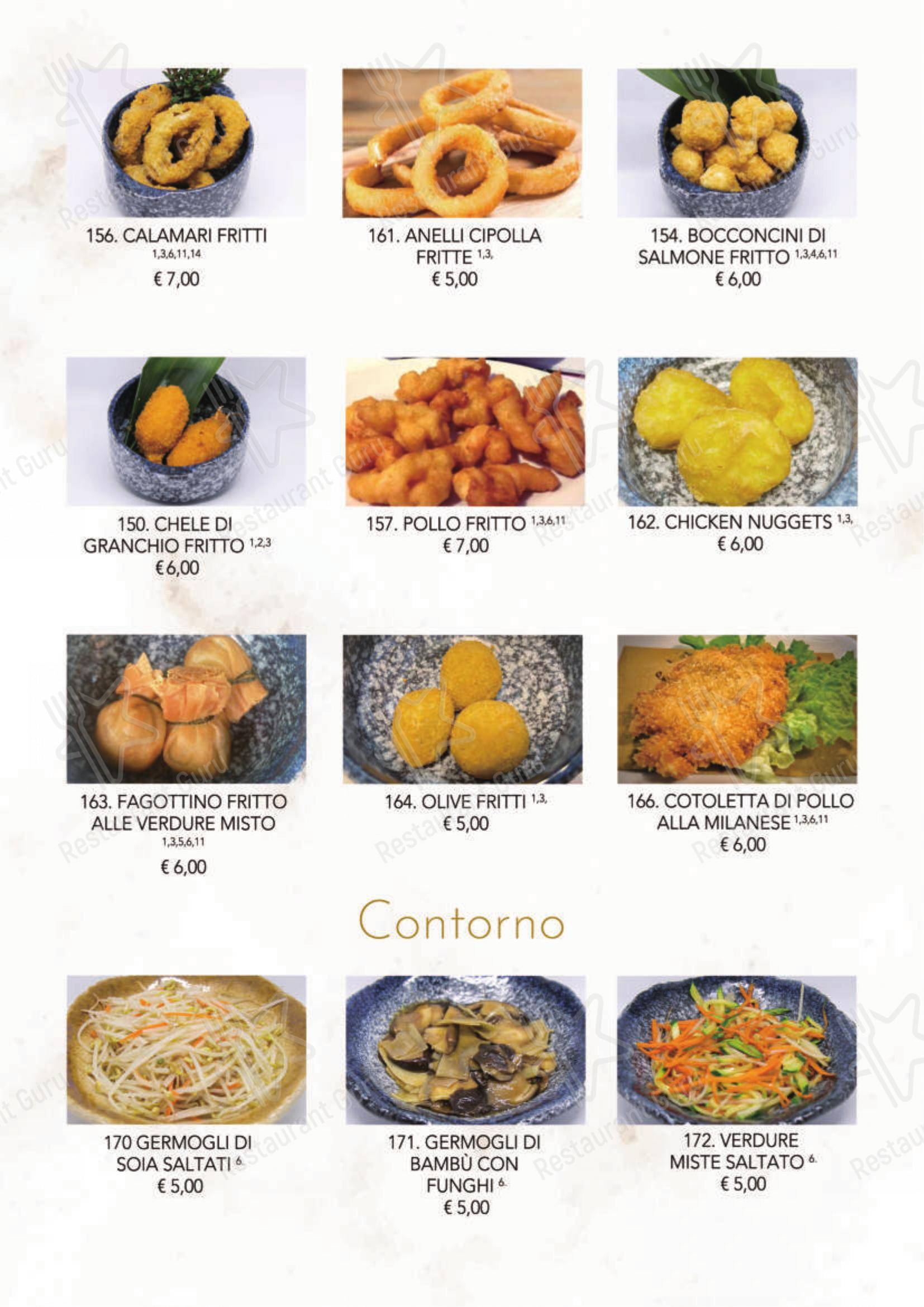 Modo Fusion Restaurant in Gallarate - 菜单