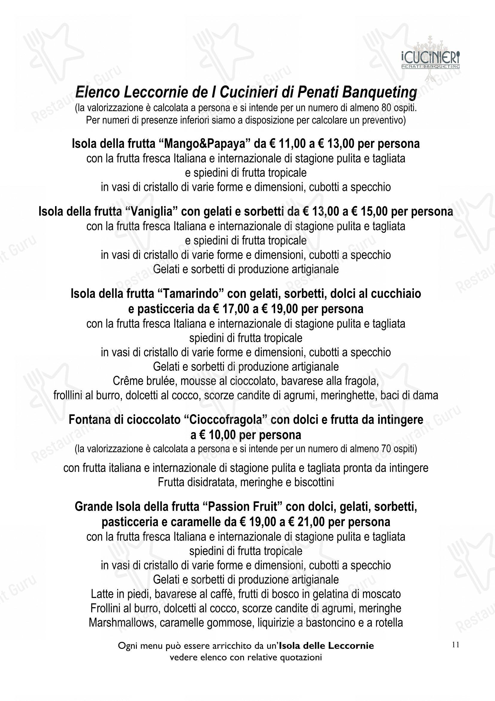 One Off Appetizer in Viganò - Menu