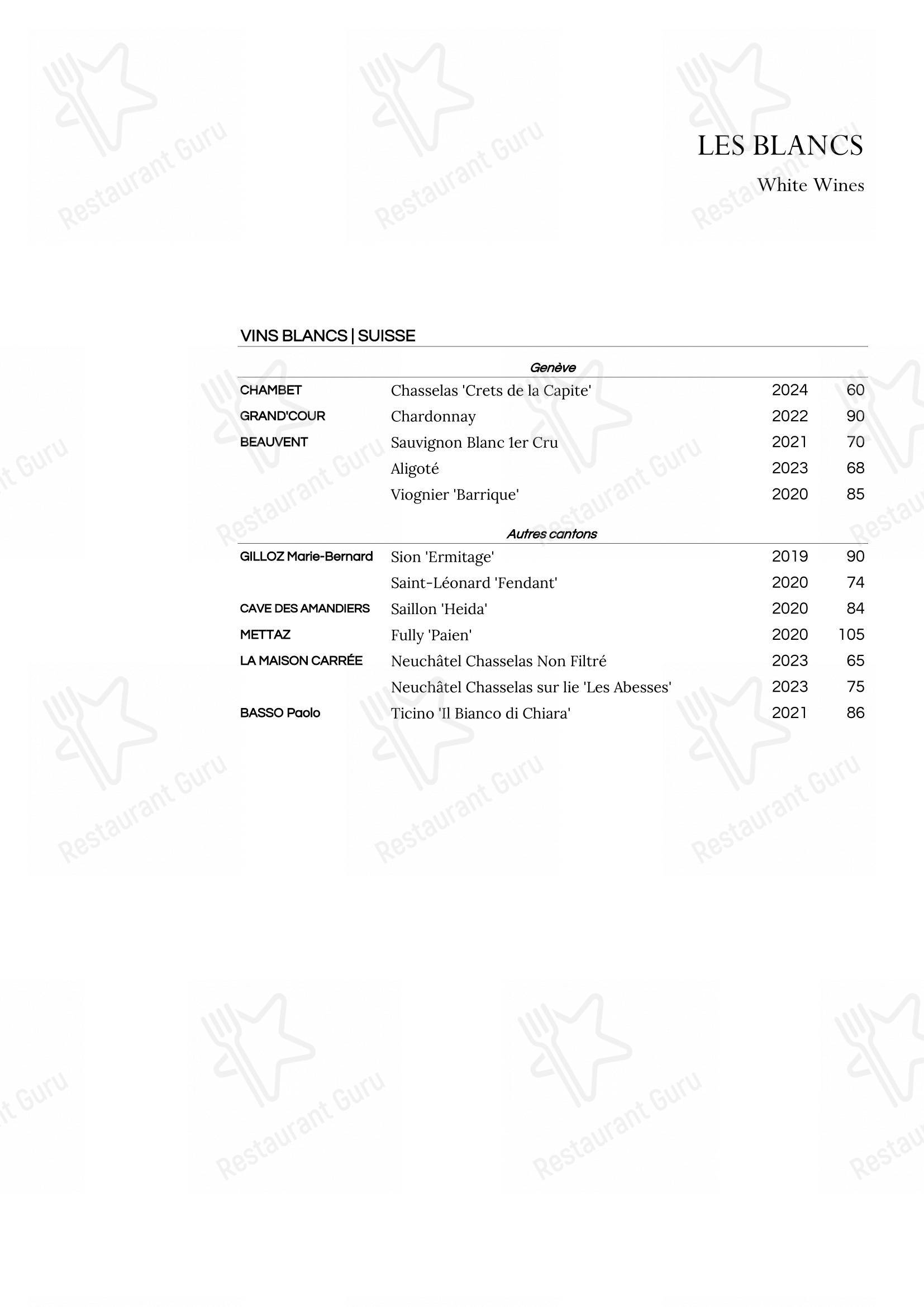 Детское per Restaurant du Cheval-Blanc in Vandœuvres