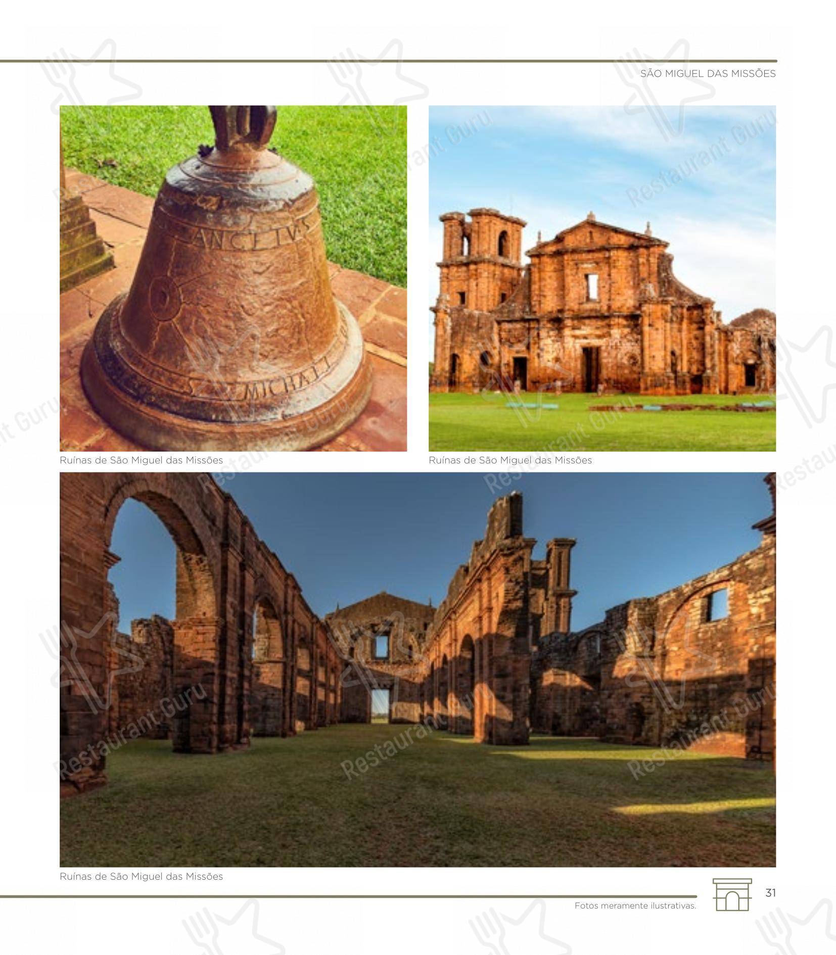 SESC Centro Histórico - Основное меню