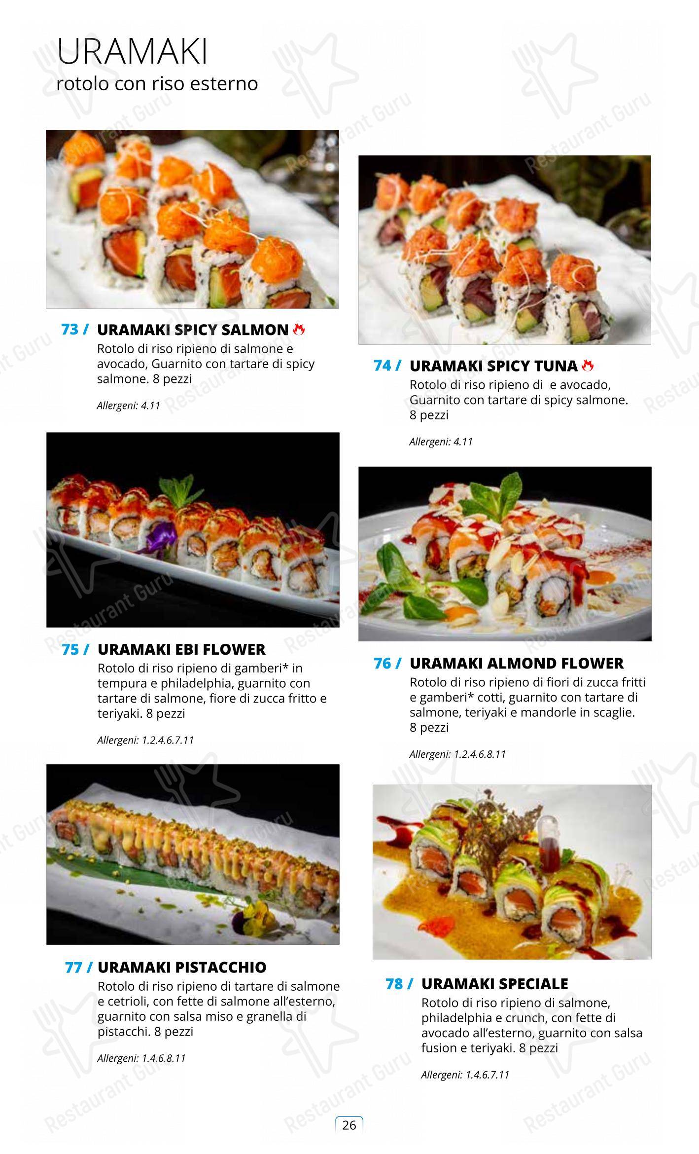 Sushi City Como in Como - Lunch Menu
