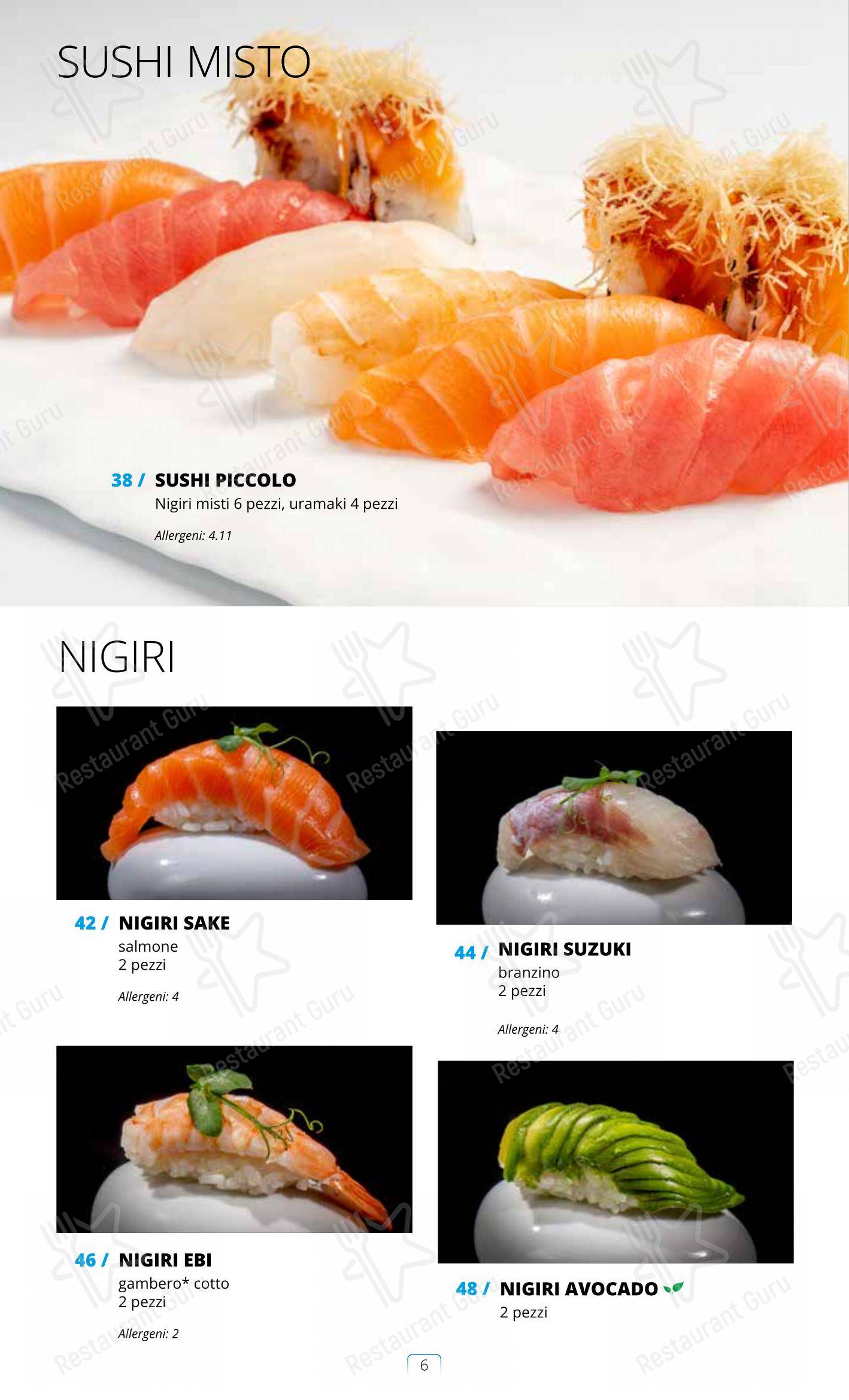 Крафт меню per Sushi City Como in Como